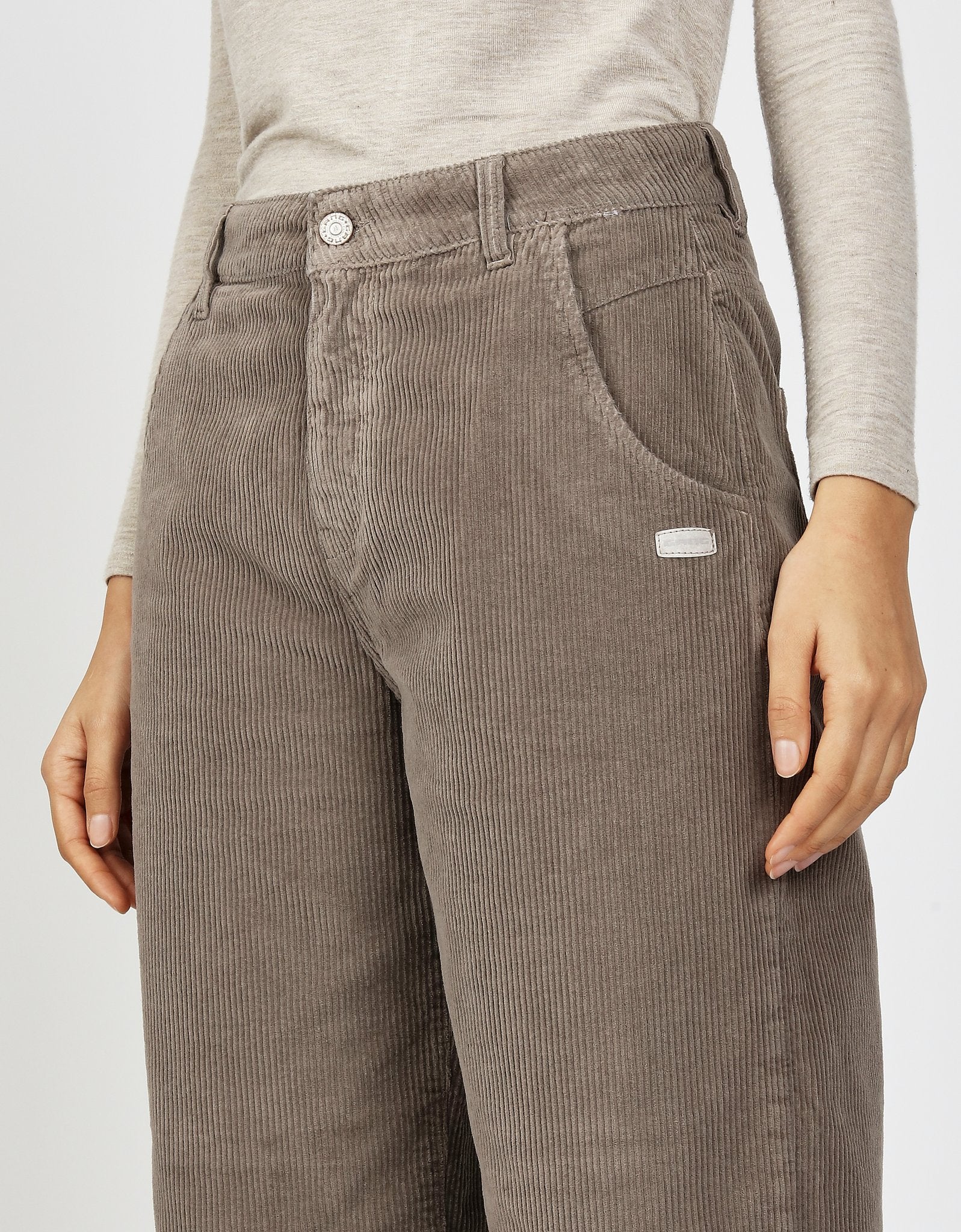 Gang Cordhosen Light Taupe