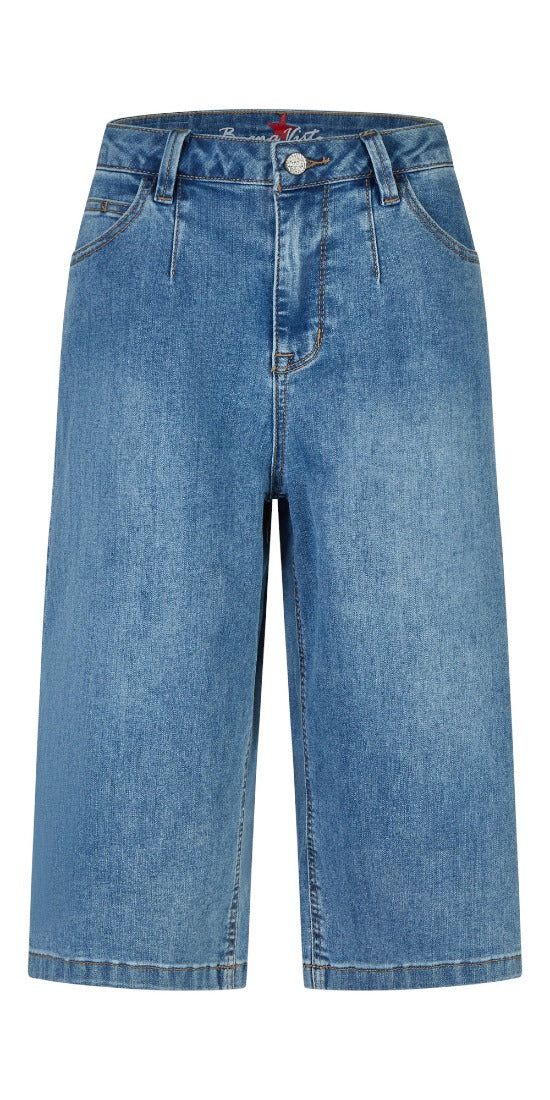 Buena Vista Wide Leg Cosmopolitan Blue