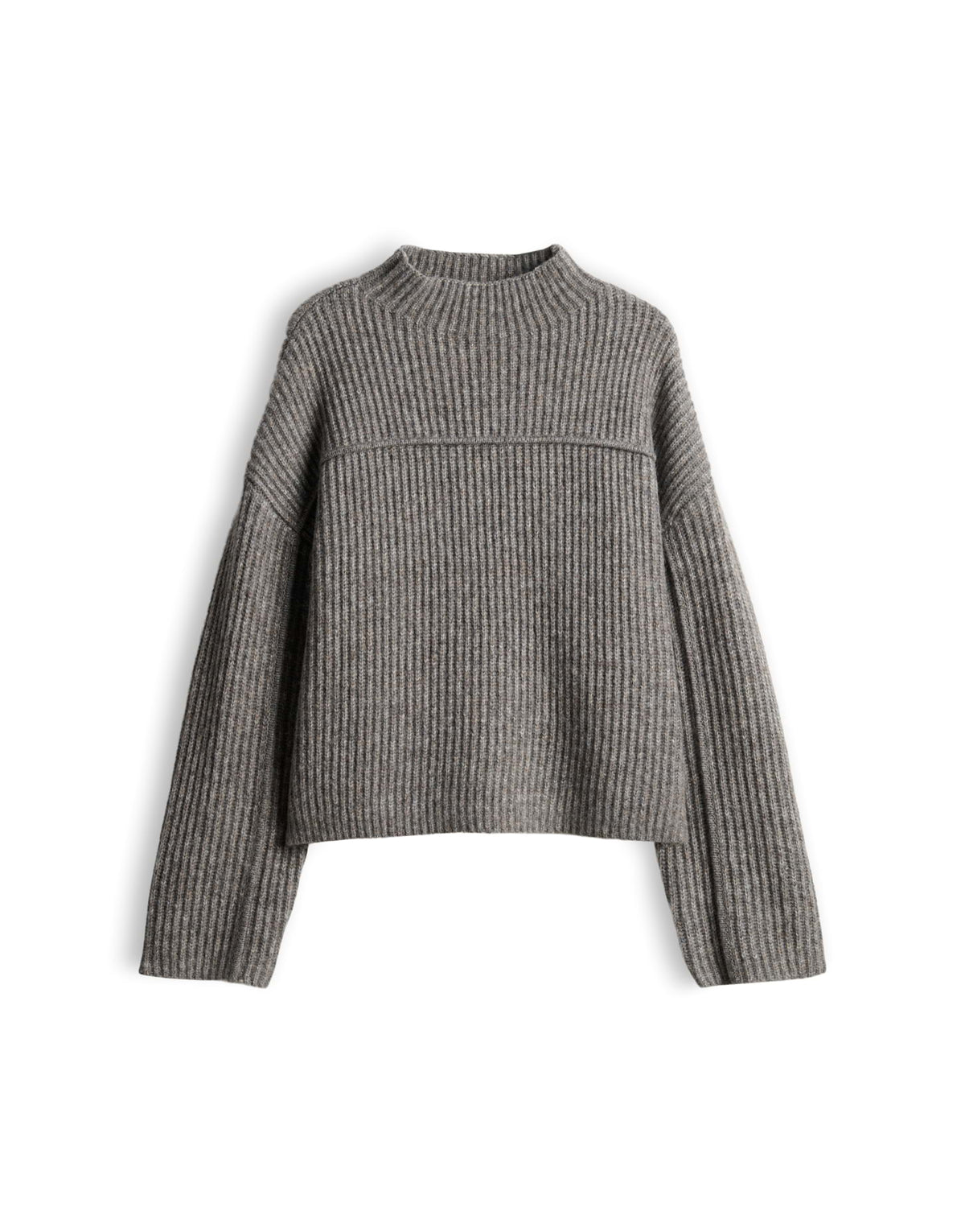 Rippstrickpullover Poffa