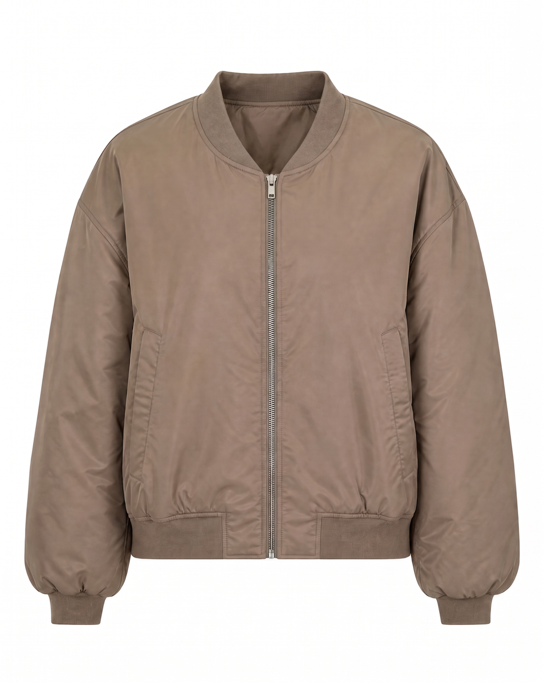 Bomberjacke mit Reißverschluss