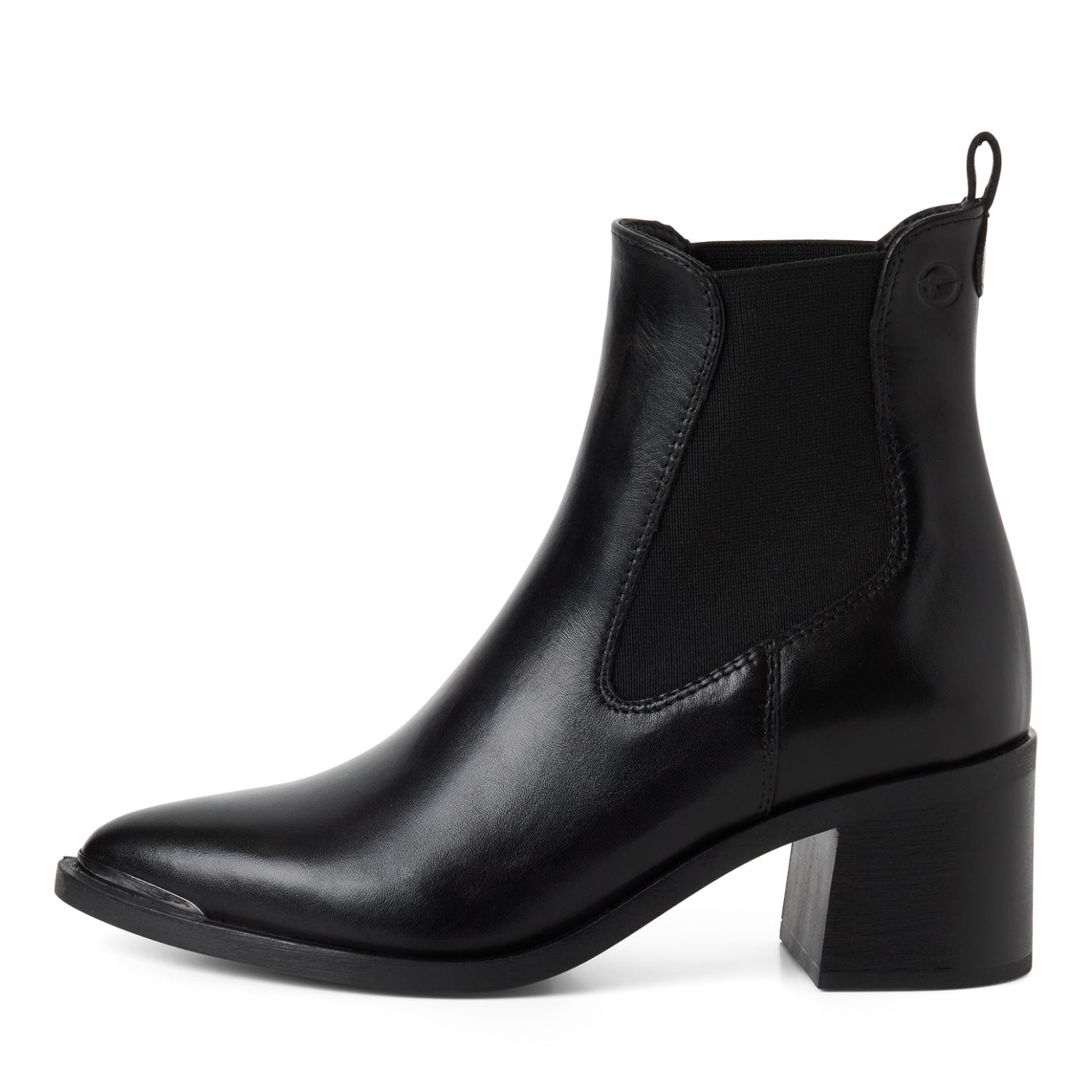 Stiefelette mit Blockabsatz