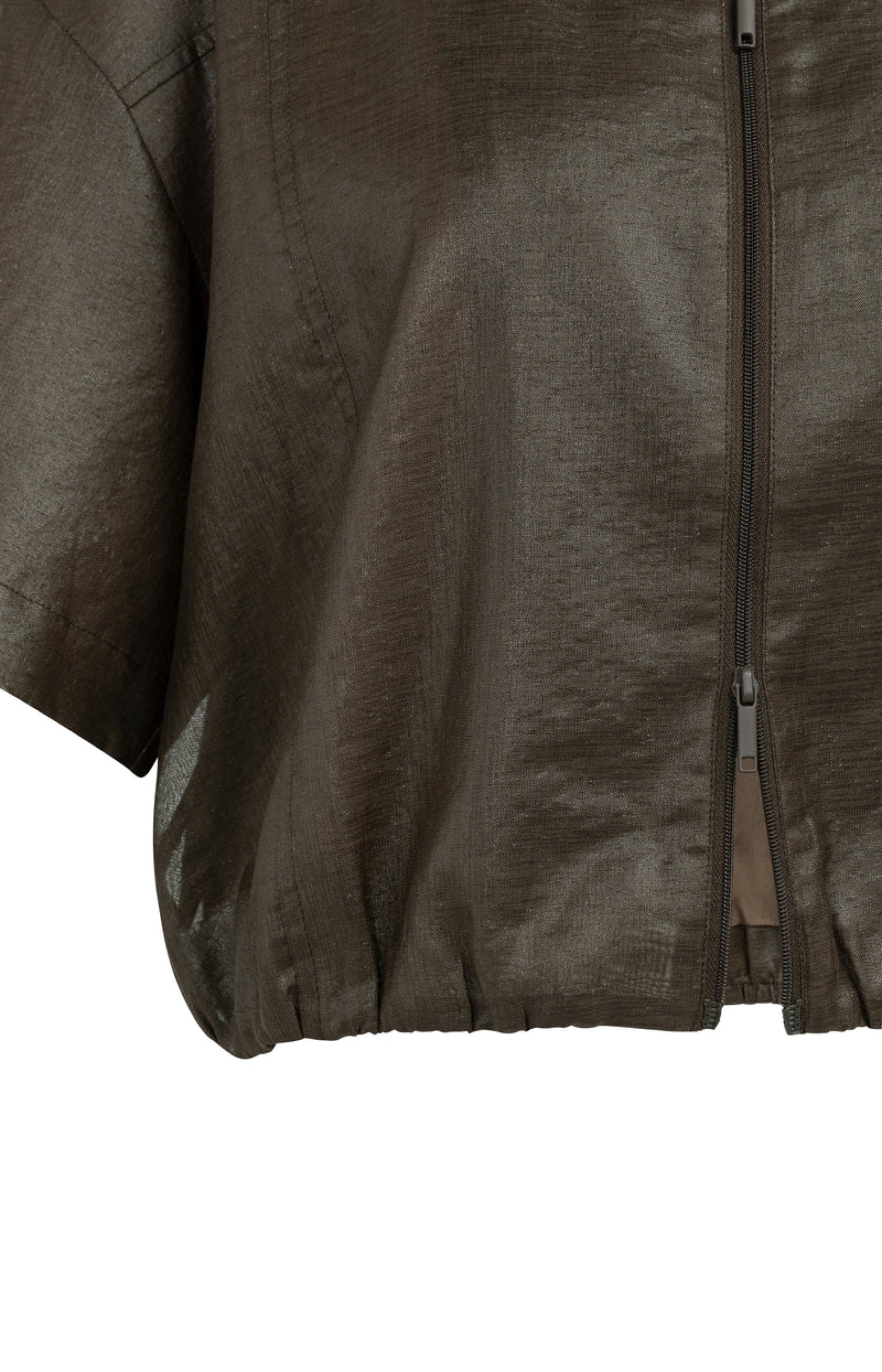 Blusenjacke mit Beschichtung