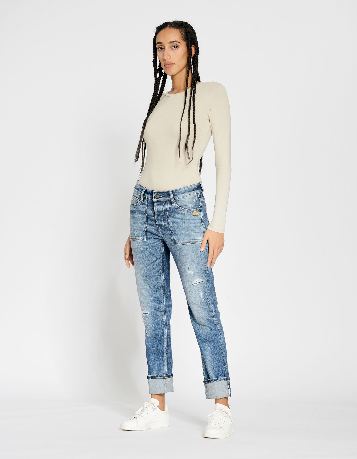 Gang Relaxed Fit Destroy Denim