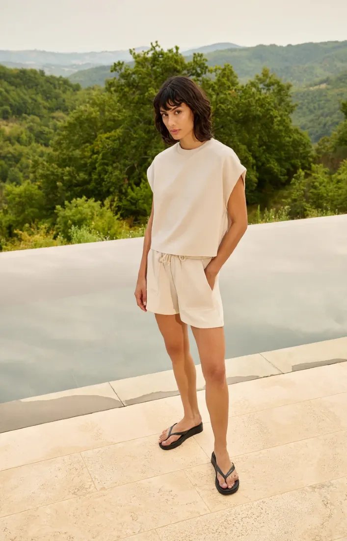 Yaya Sweatshirts Cloud Creme White