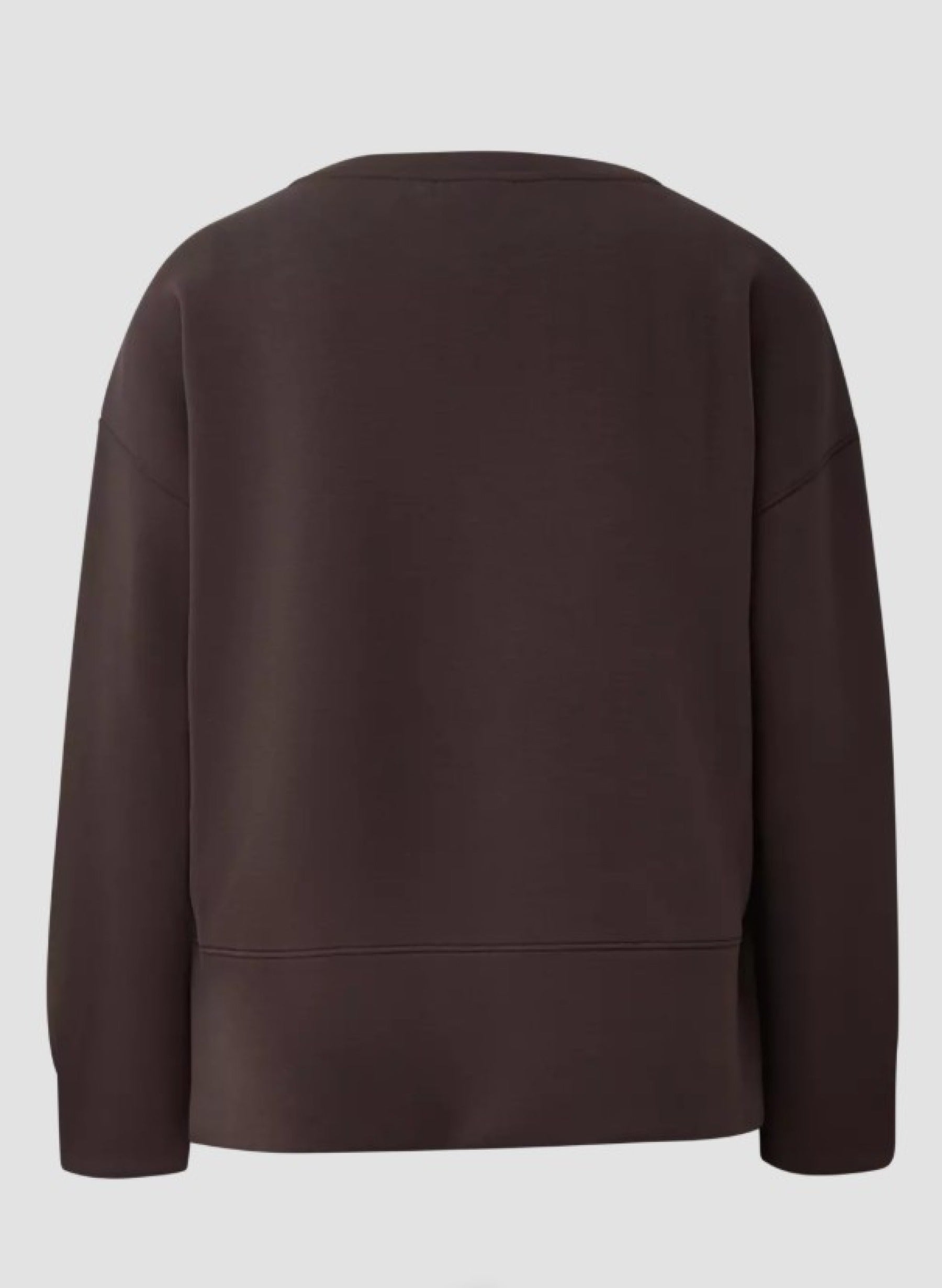 Weiches Sweatshirt mit Faltendetail