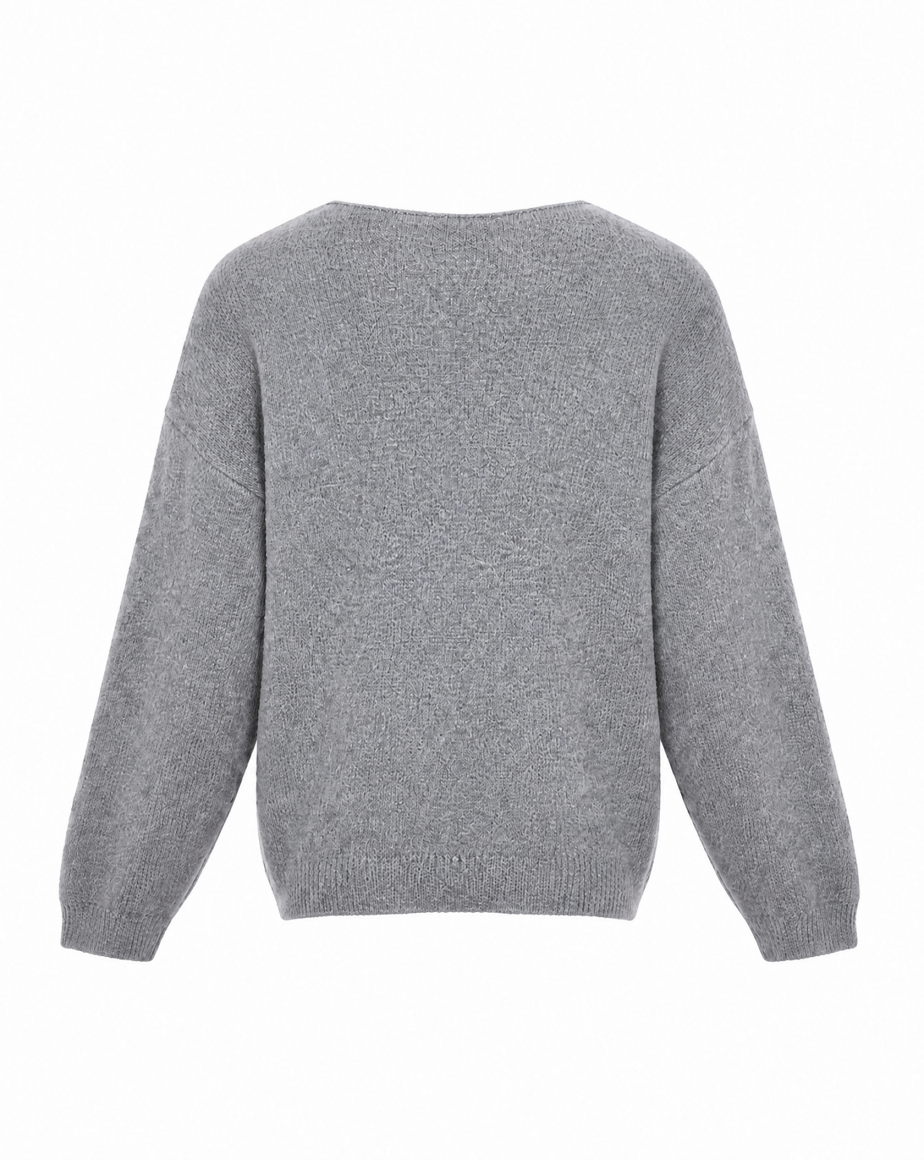 Strickpullover mit V-Ausschnitt