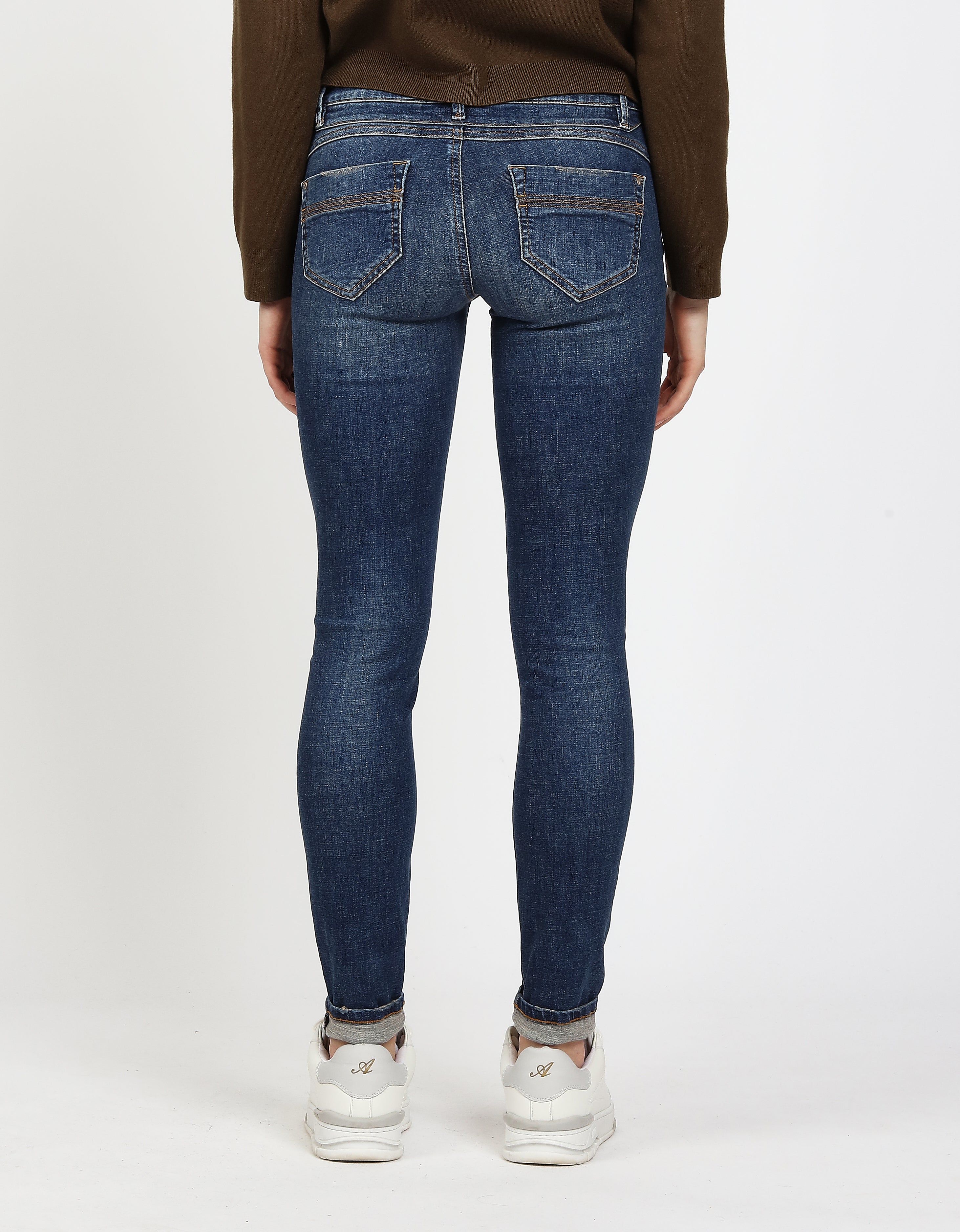 Gang Skinny Fit Basic Cross Hatch