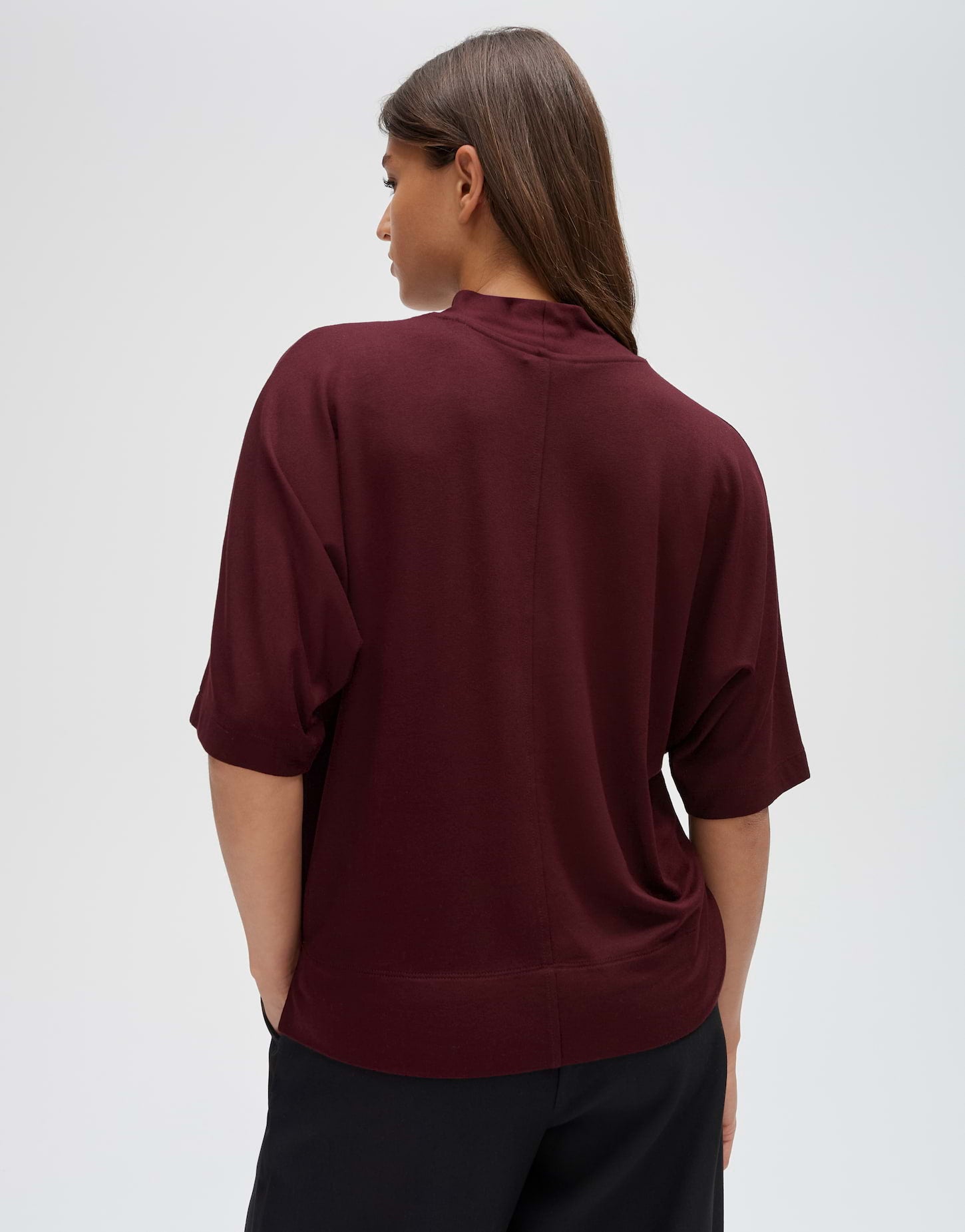 Jerseyshirt aus Viskose Mix