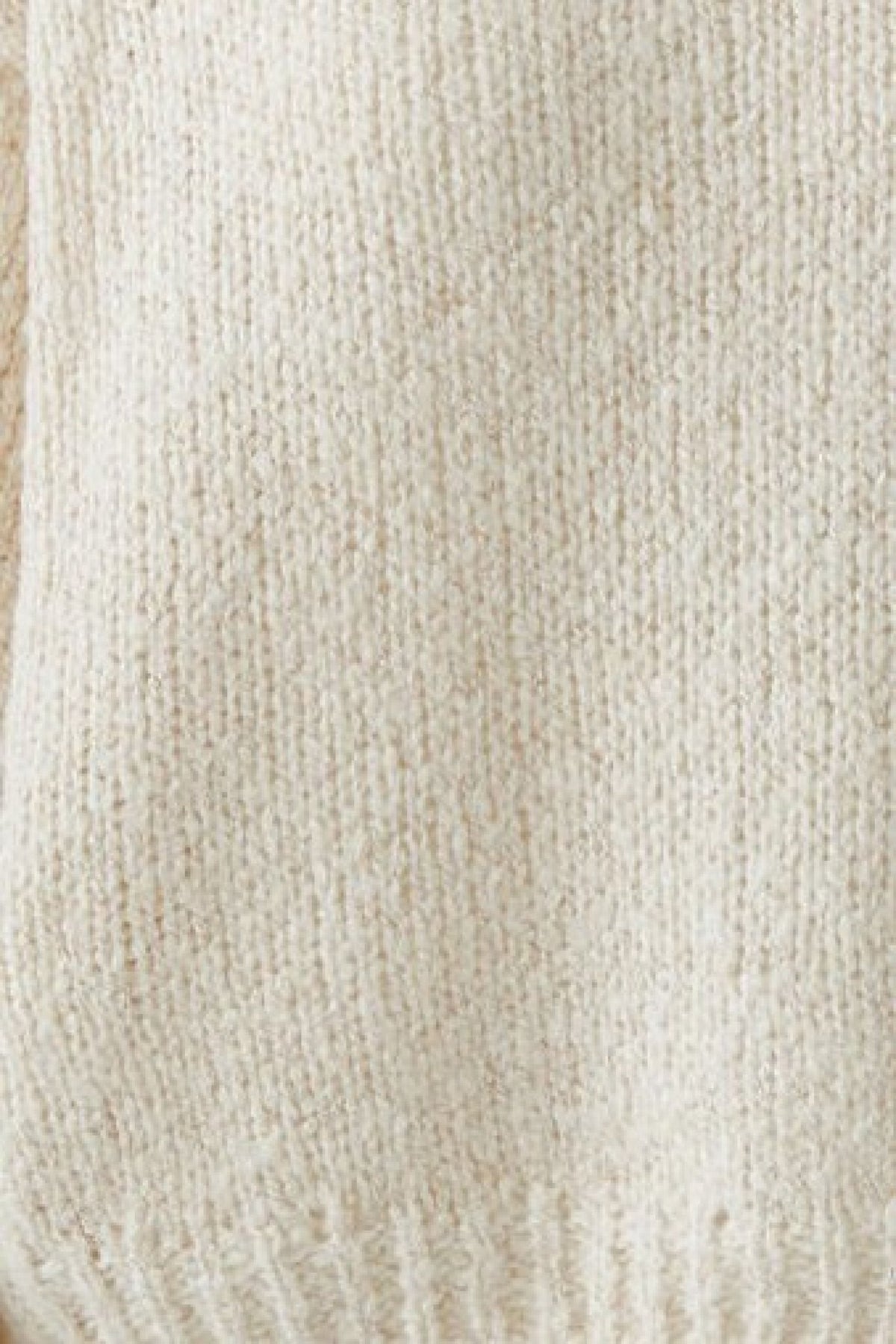 Strickpullover mit Rundhals