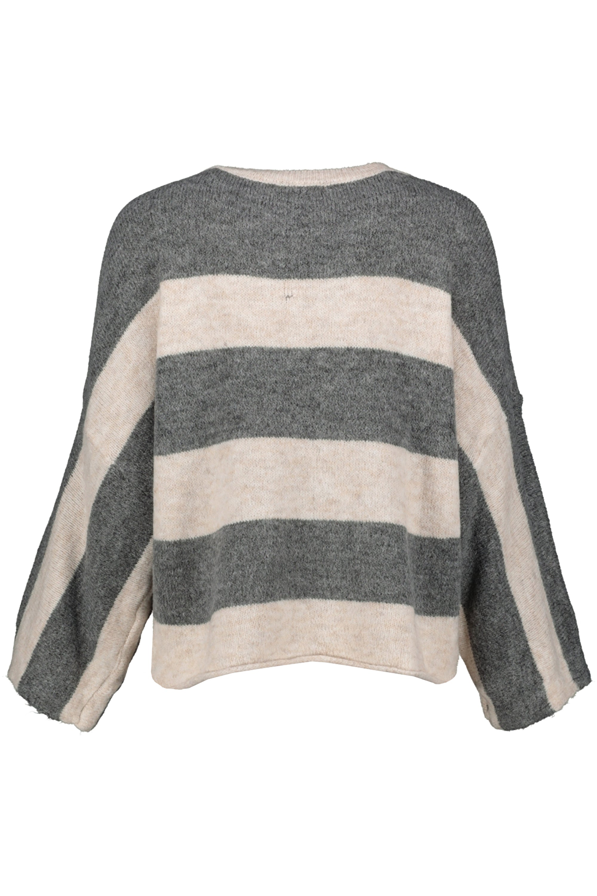 Goose Flash Strickpullover Beige/Grau