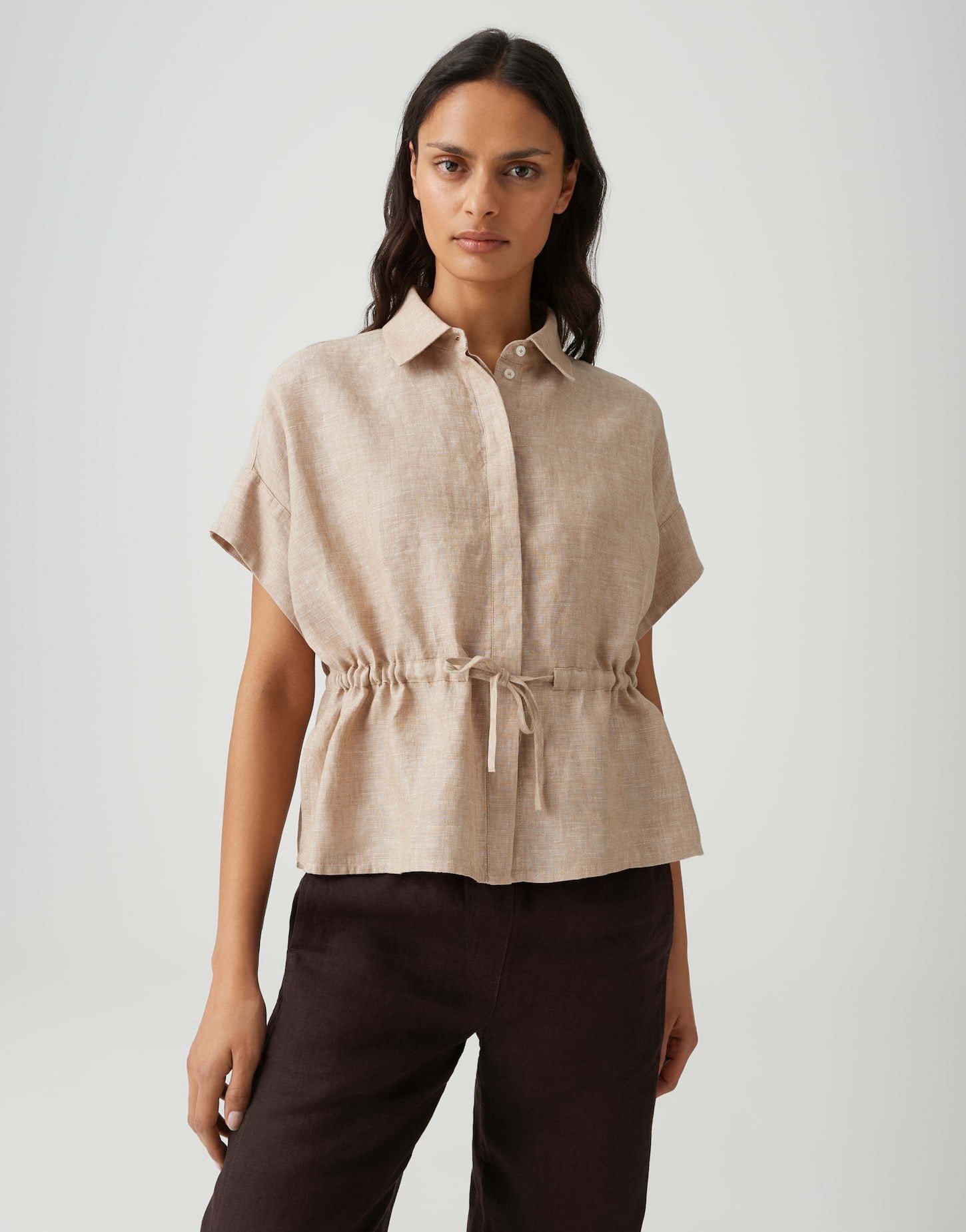 Leinebluse FALURI