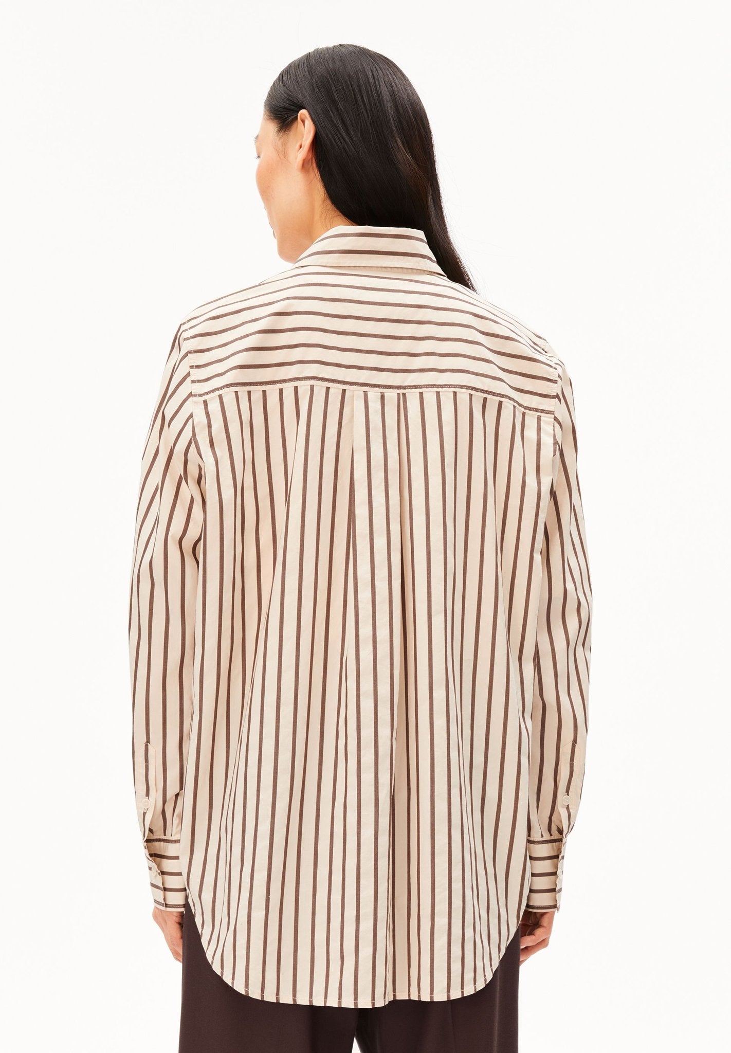 Bluse mit Streifen