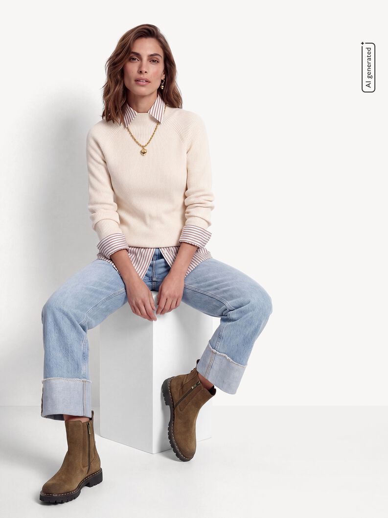 Chelsea Boot aus Veloursleder
