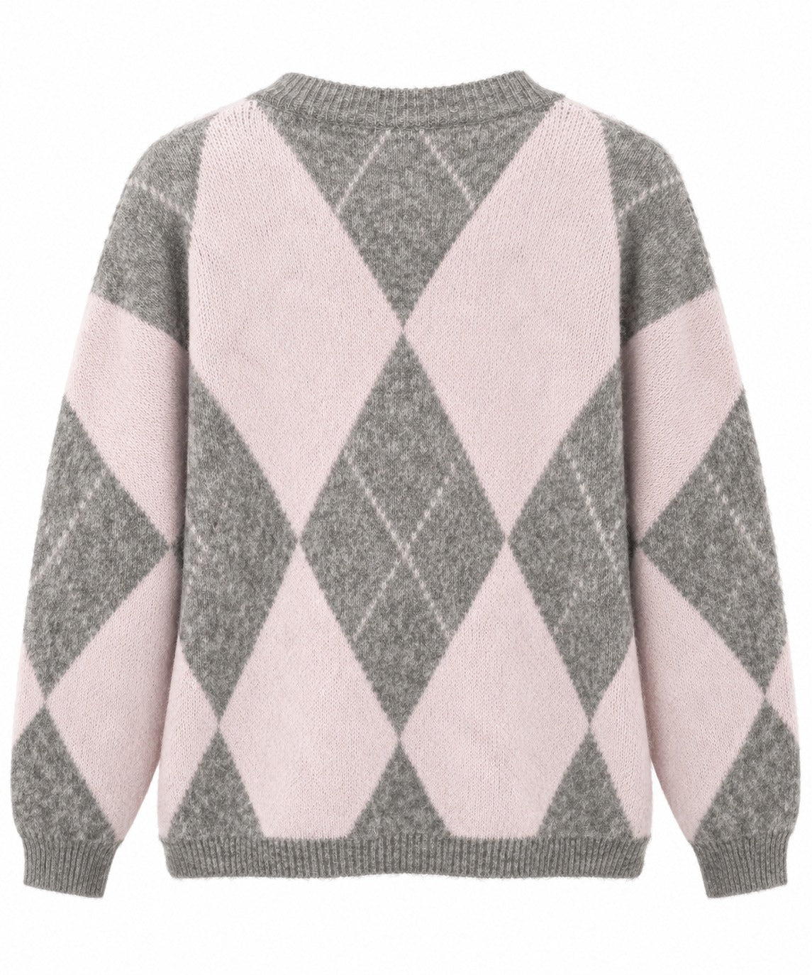 Strickpullover mit Argyle-Muster