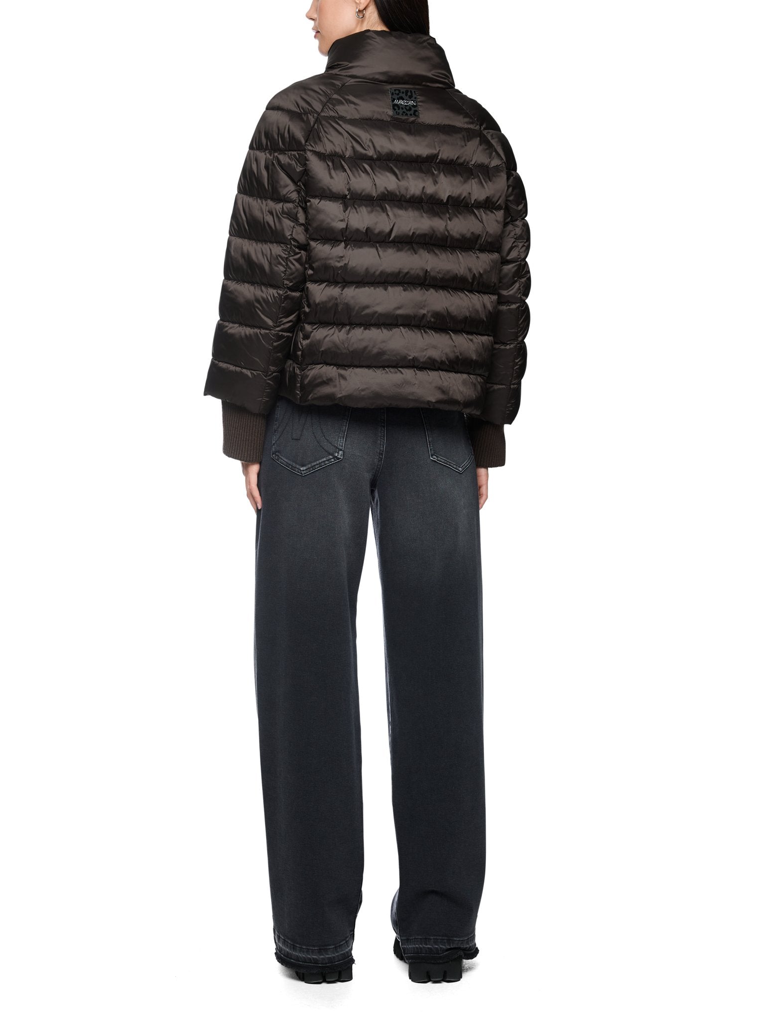 Steppjacke mit Stehkragen