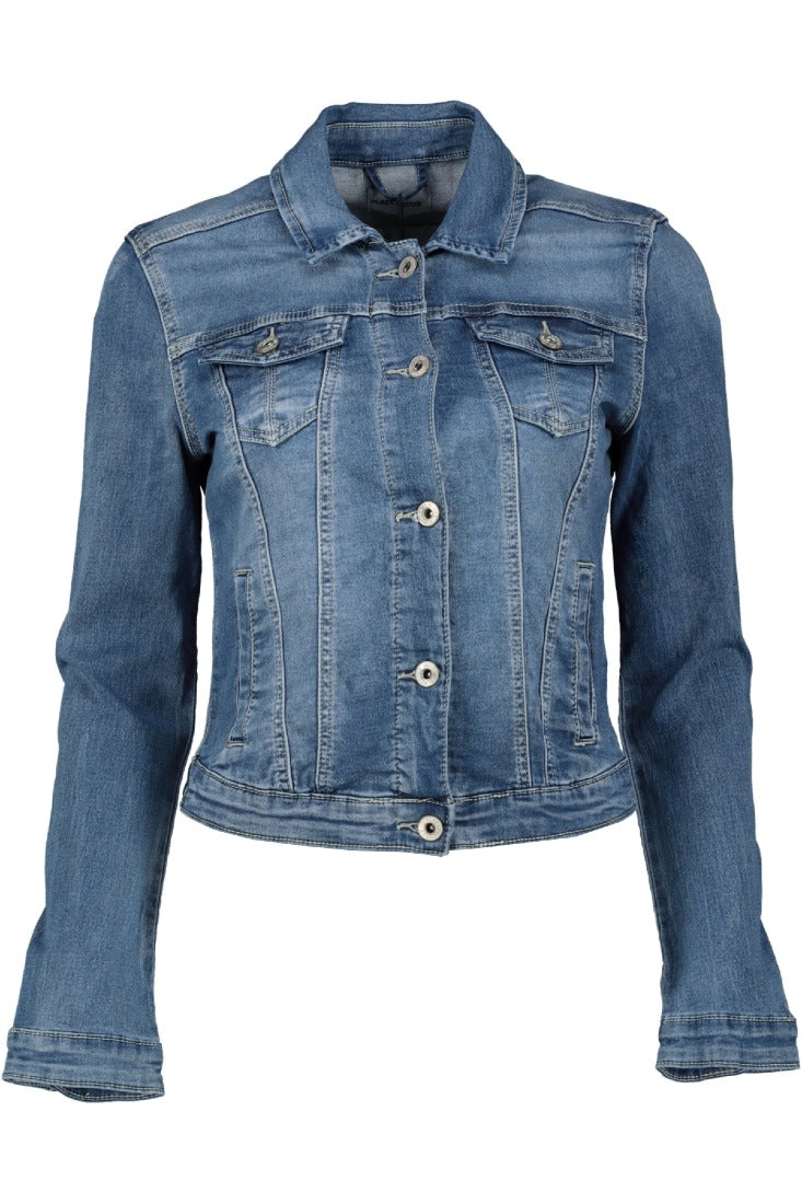 Goose Flash Jeansjacken Blau