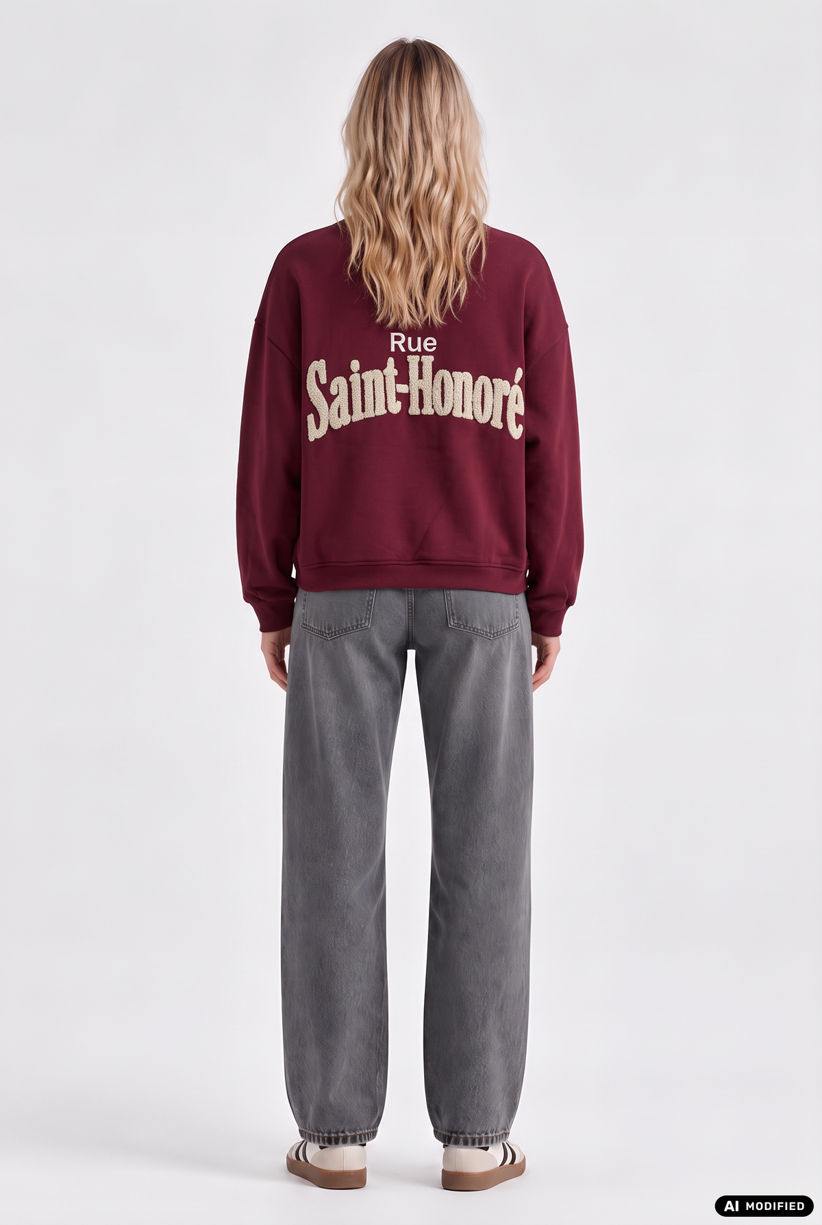 Sweatshirt mit Herzdetail