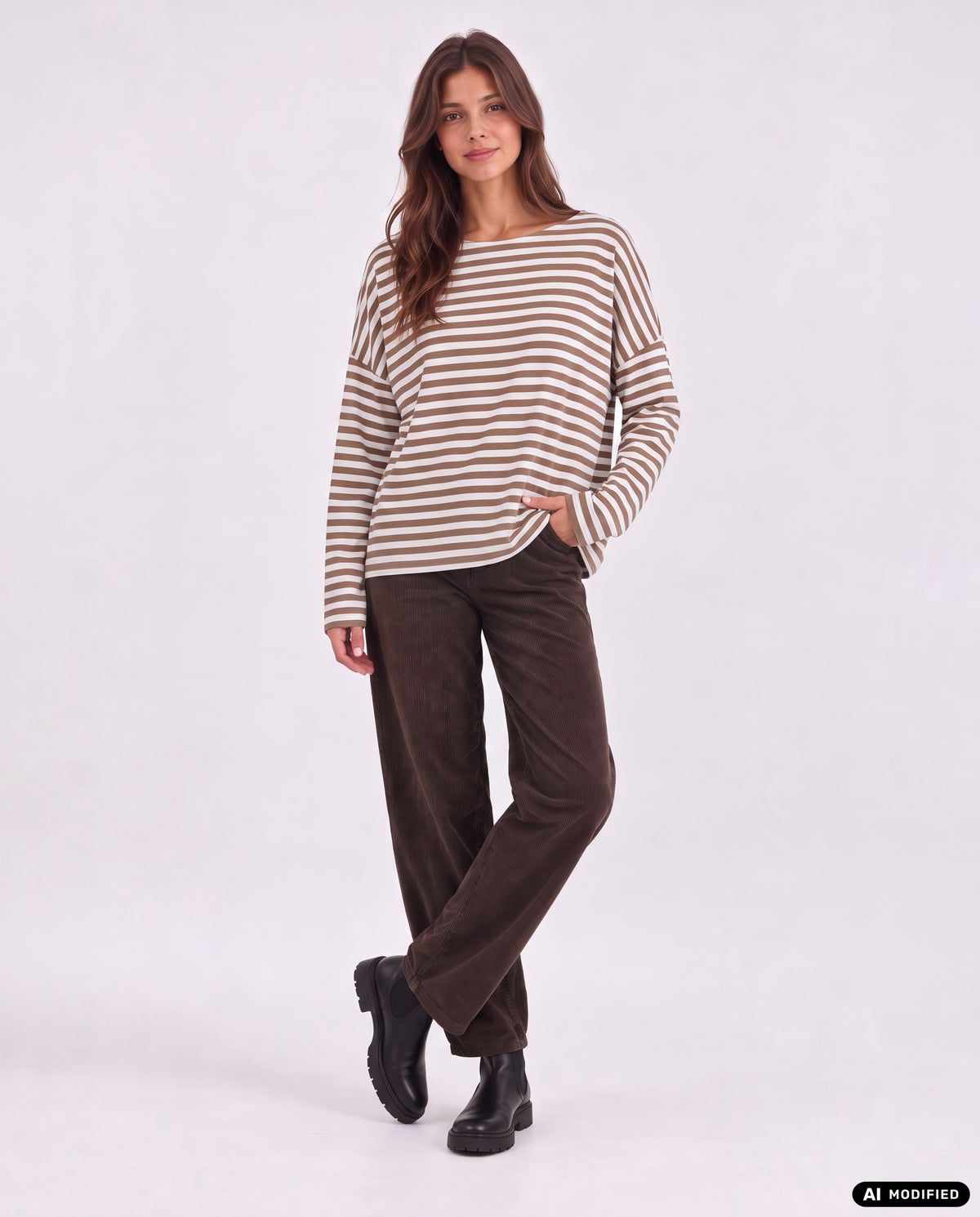 Longsleeve mit Streifen