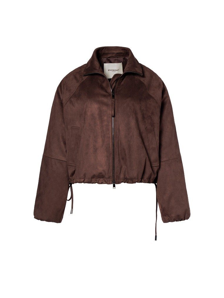 Beaumont Bomberjacken Dark Brown