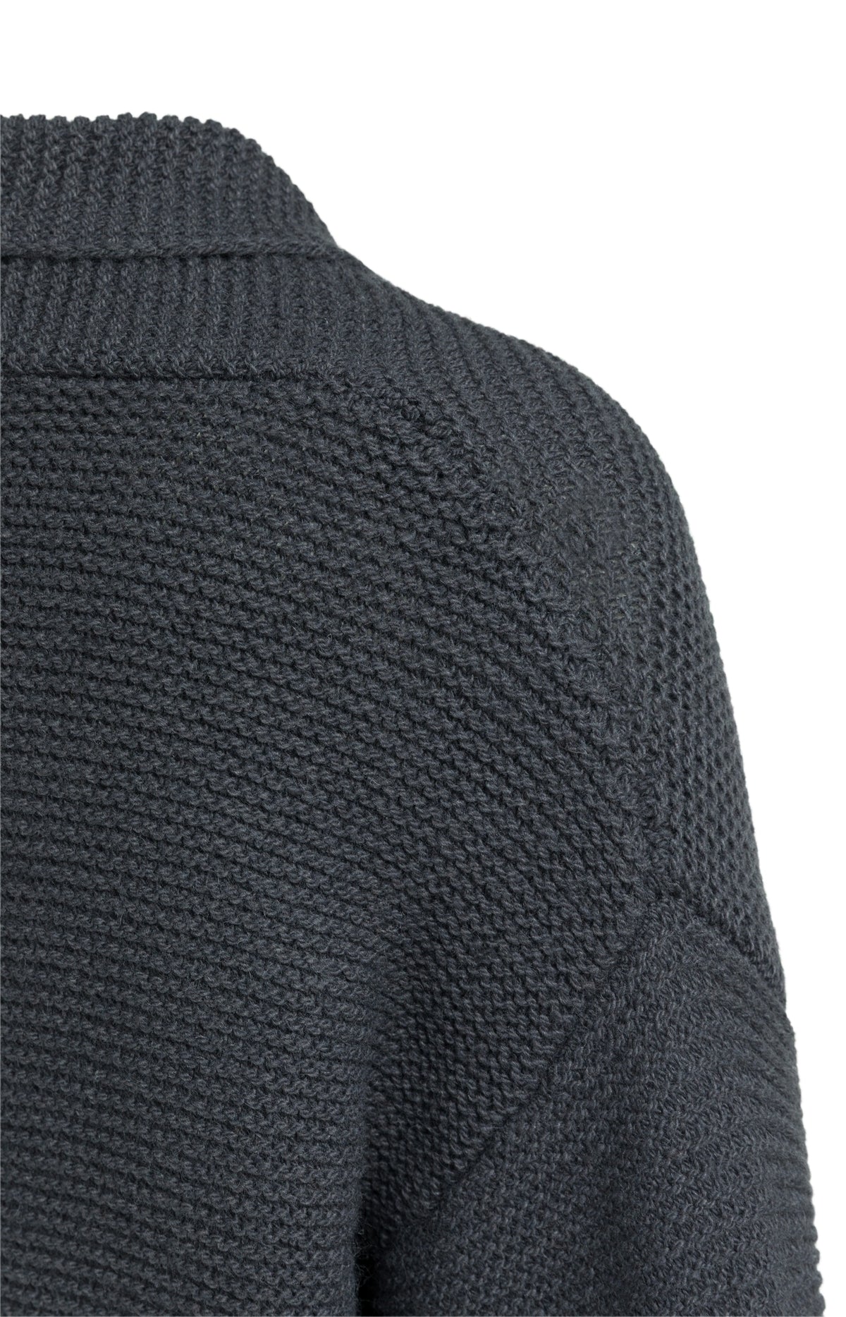 Strick-Cardigan in Wickeloptik