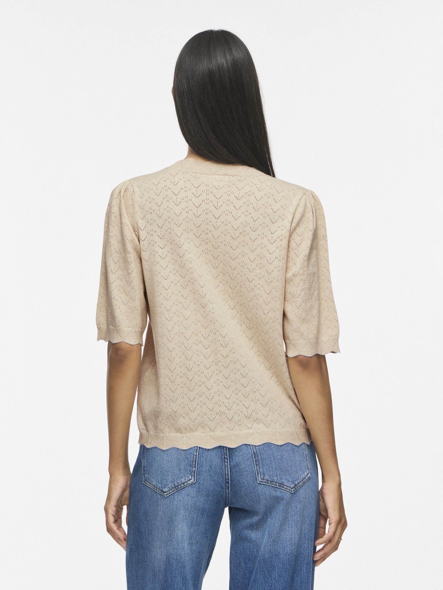 Kurzarm Strickpullover VIEMI