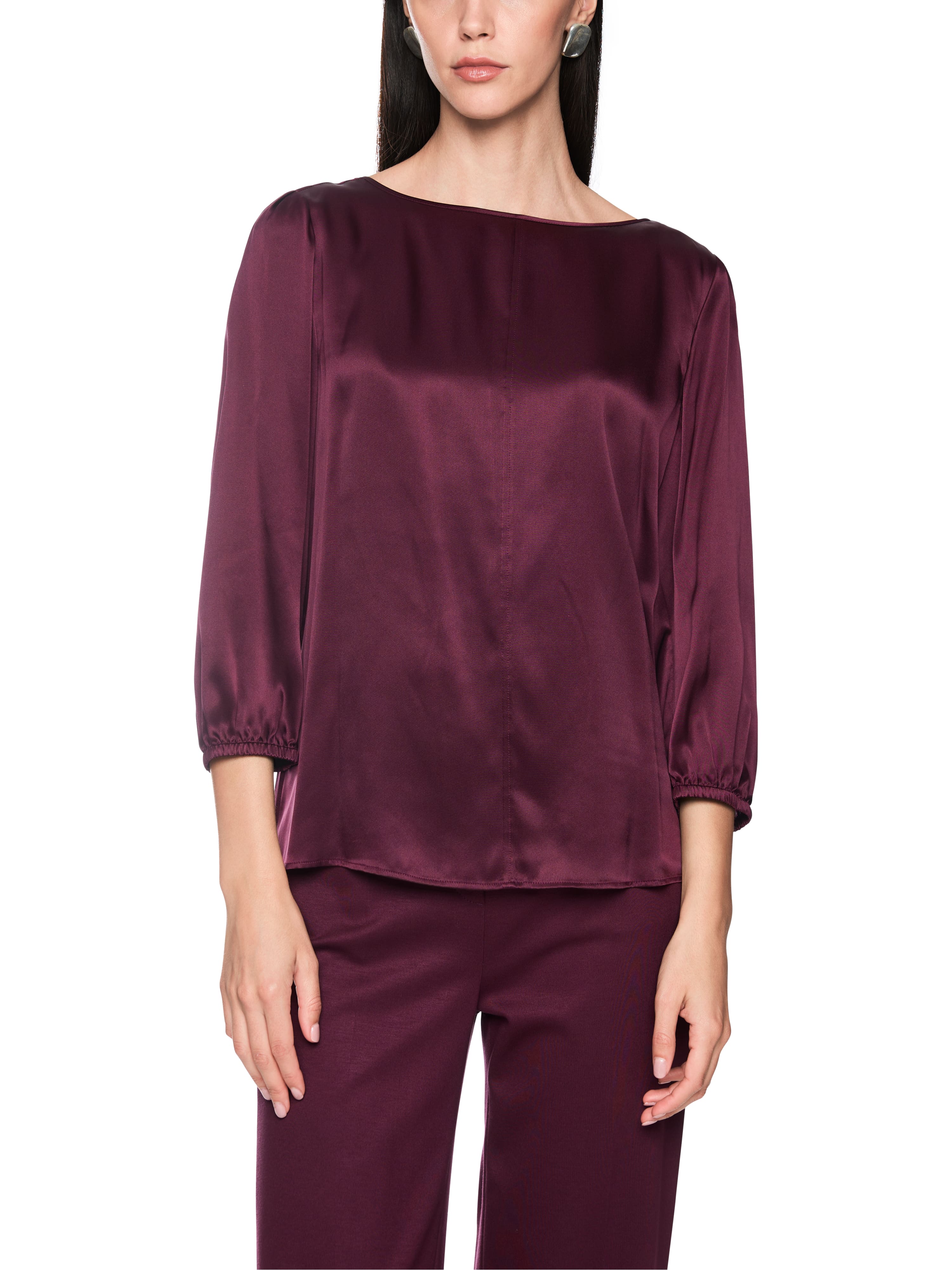 Bluse aus Seide