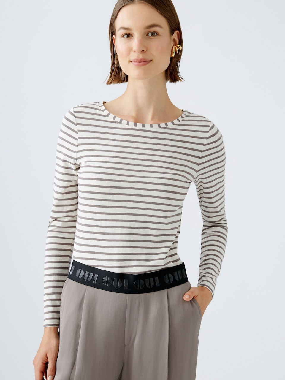 Longsleeve mit Streifen