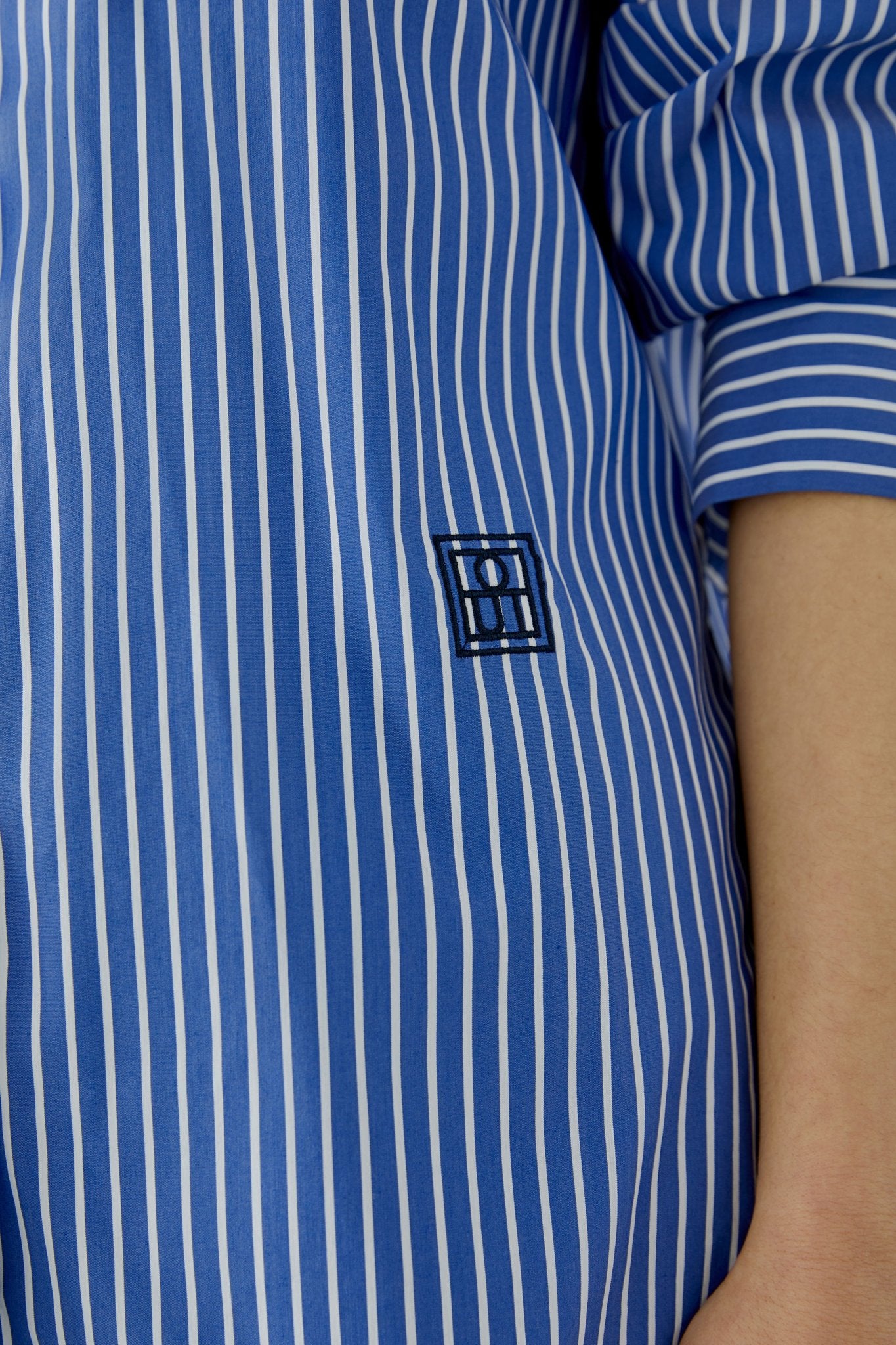 Bluse mit Streifen