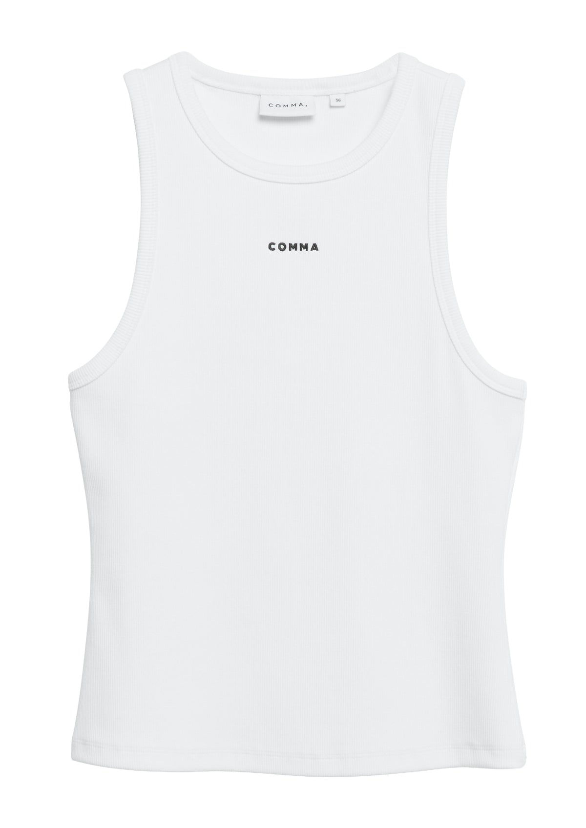 Ripptop mit Logostickerei
