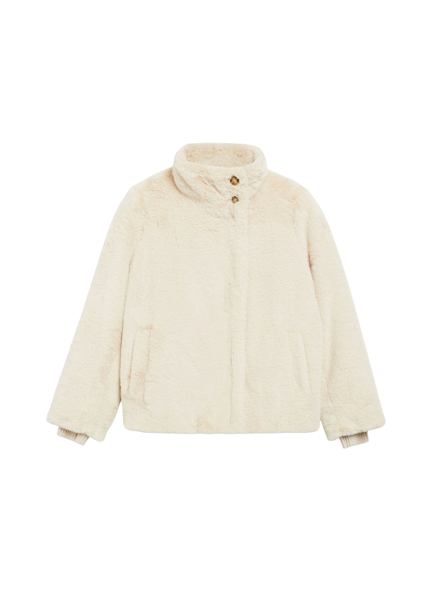 Flauschige Jacke