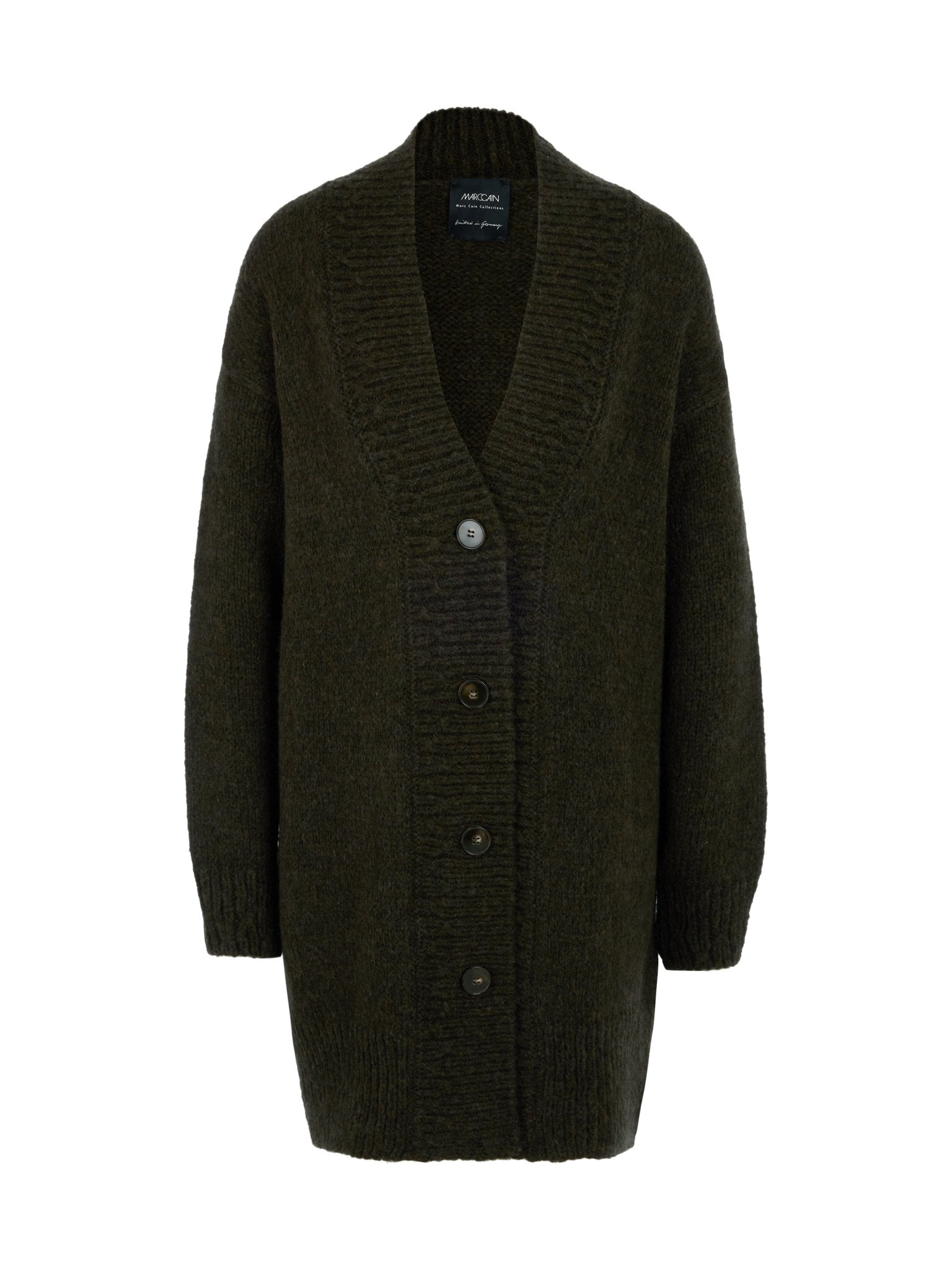 Grobstrickmantel Knitted in Germany