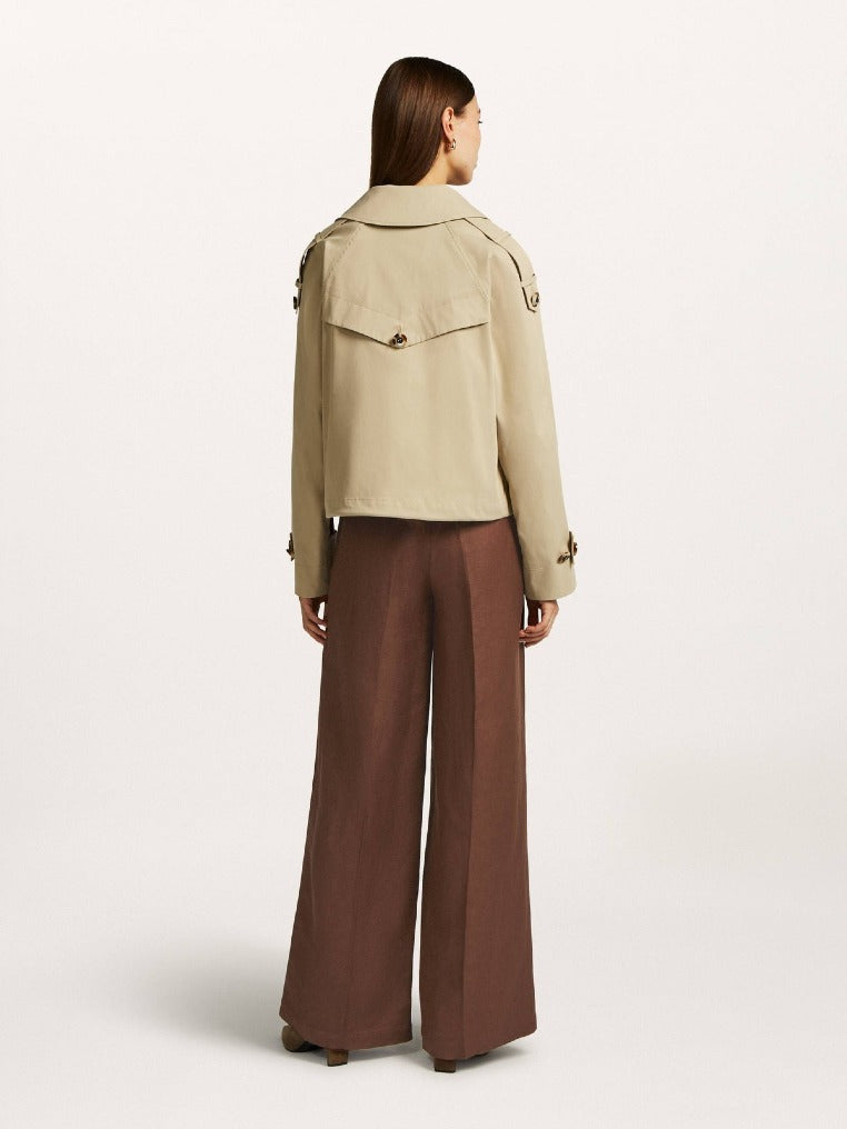 Beaumont Trenchcoats Soft Camel