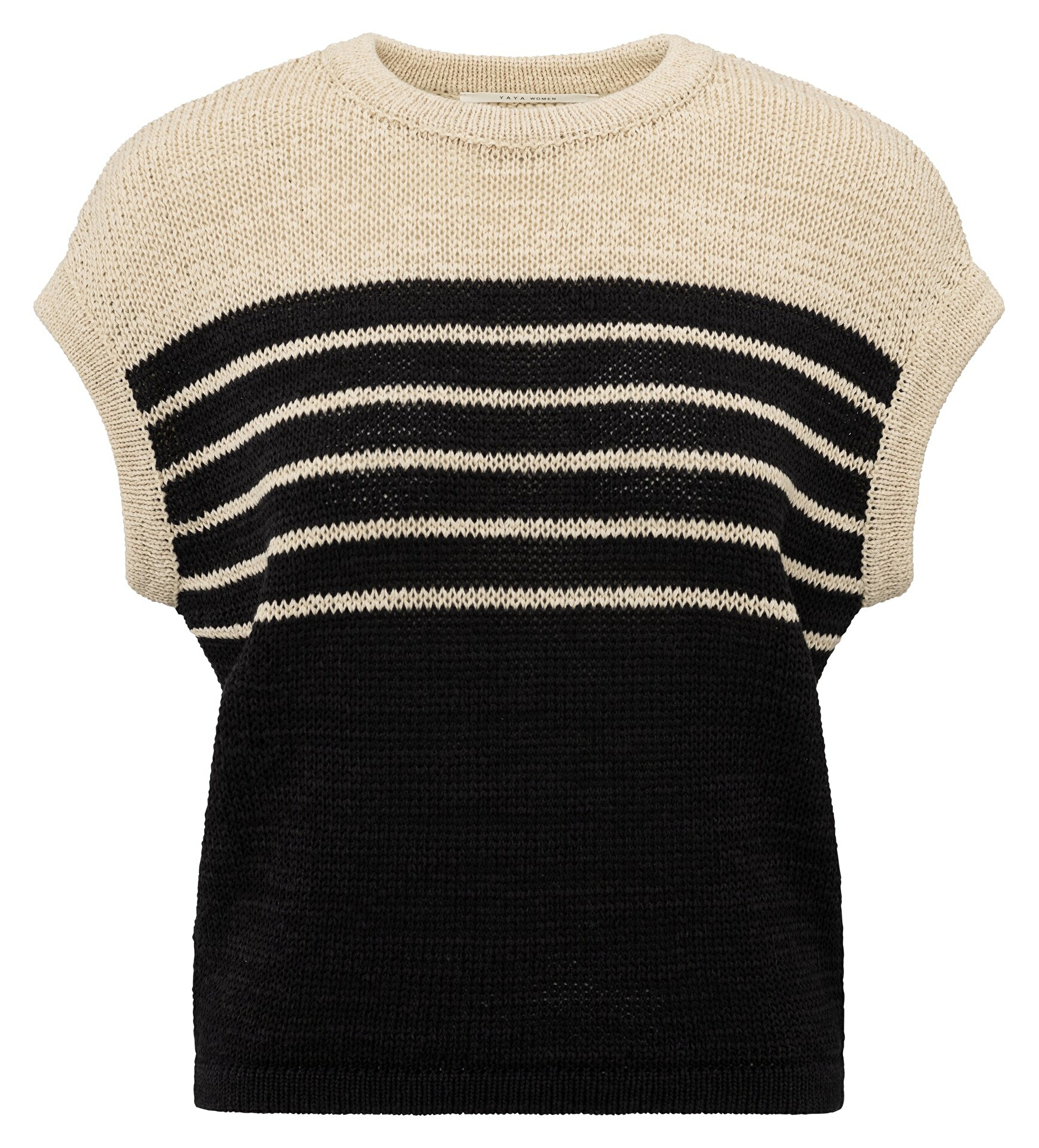 Yaya Strickpullover Summer Sand Dessin