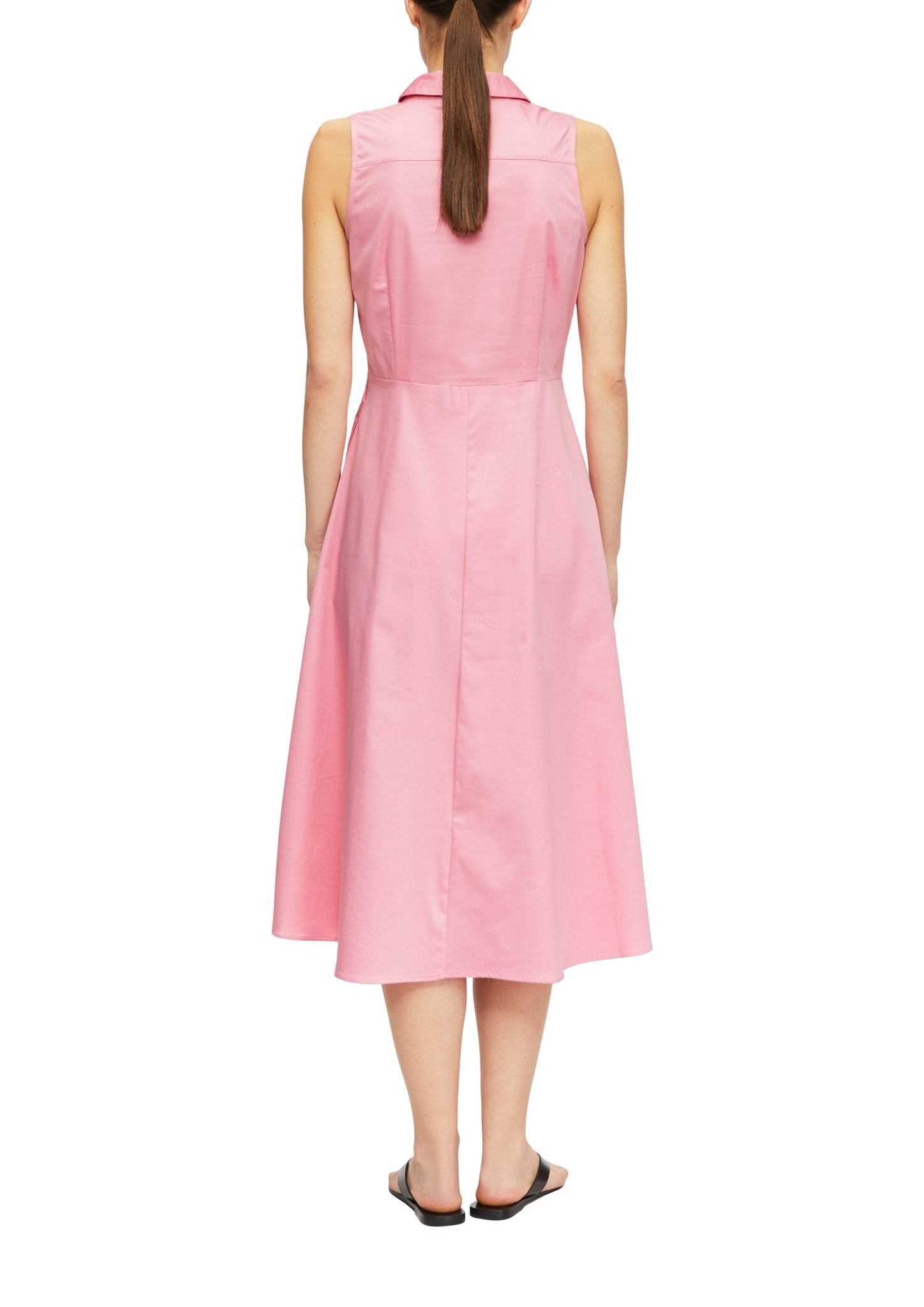 Midikleid mit Knotendetail