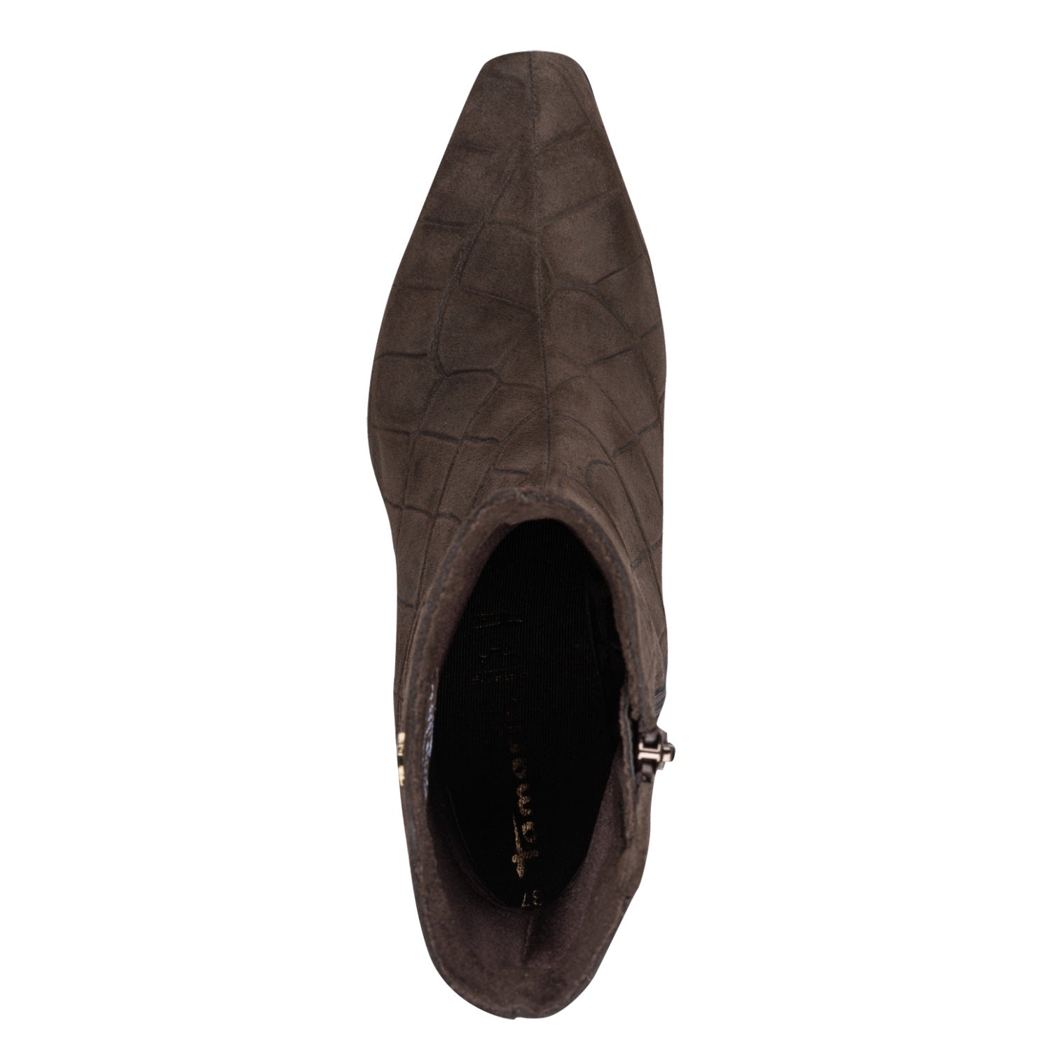Stiefelette mit Struktur