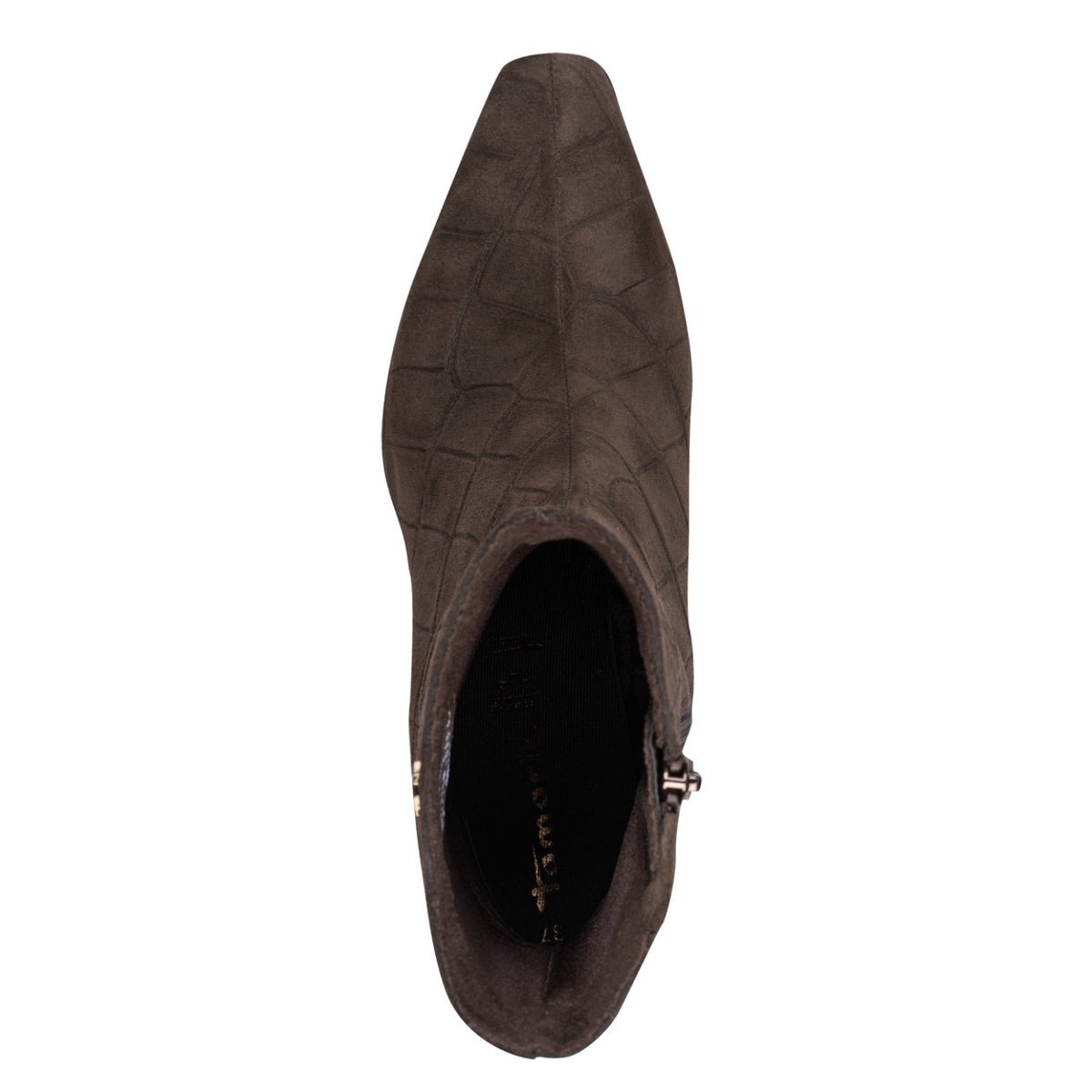 Stiefelette mit Struktur