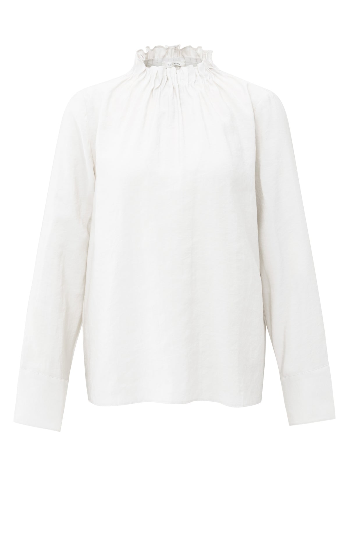Bluse mit Plisseefalten