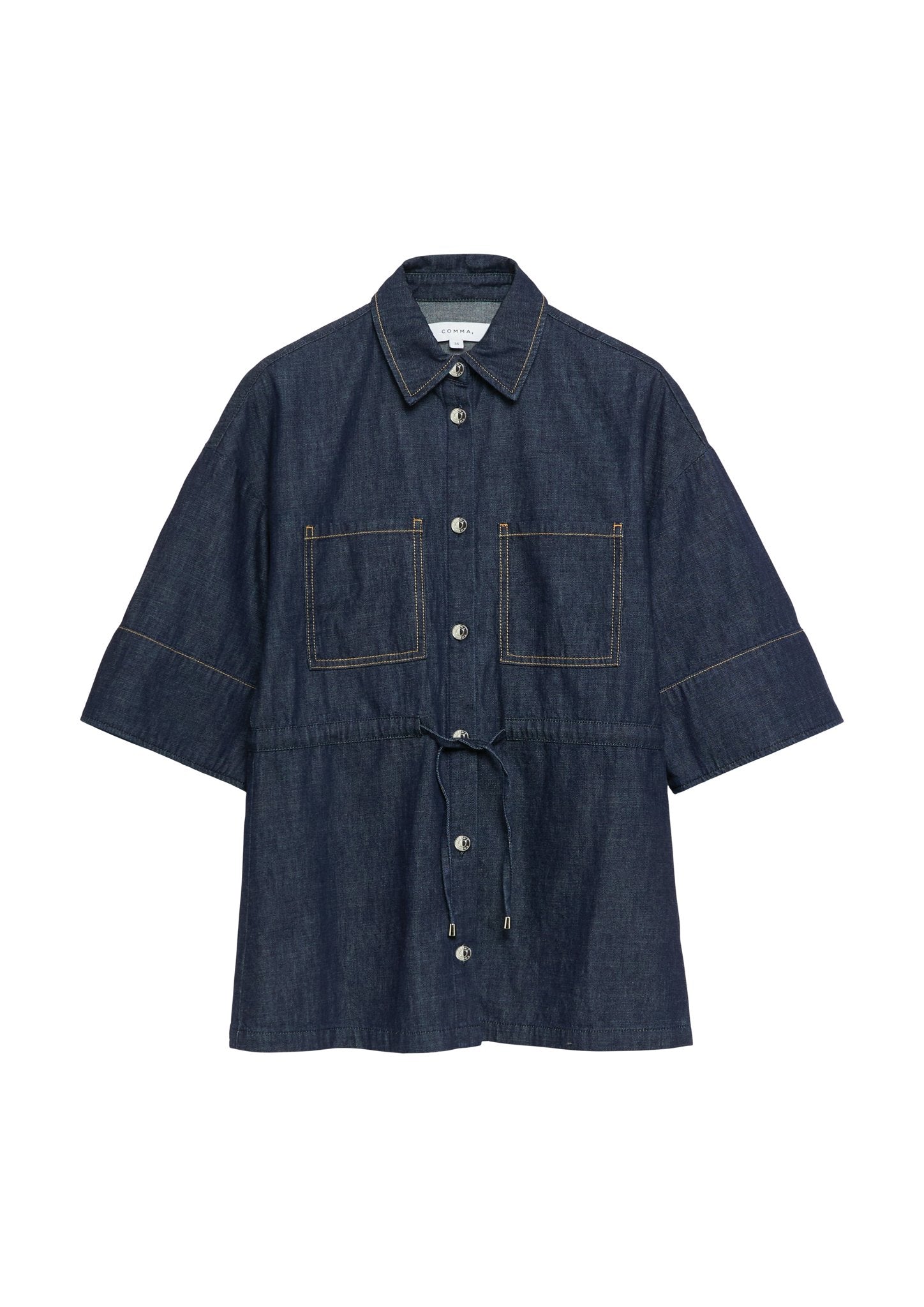 Jeanshemd mit Kordel