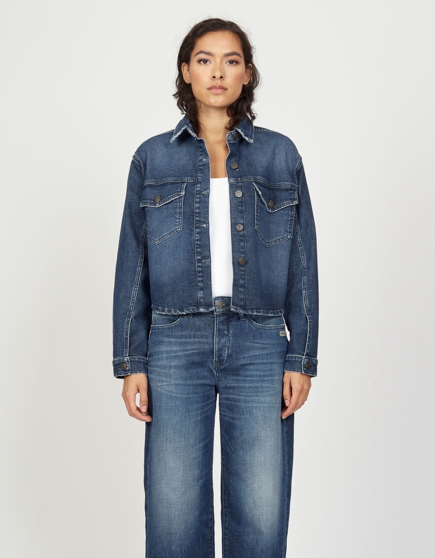 Gang Jeansjacken Trendy Vint Wash