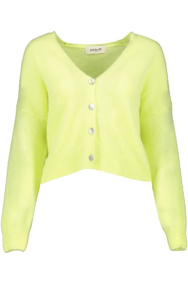 Goose Flash Strickjacken Lime