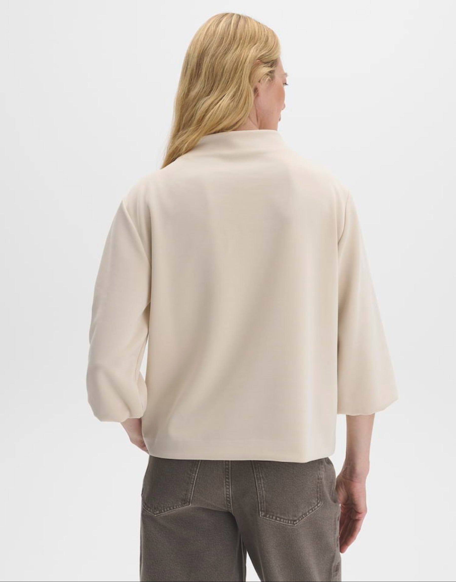 Weiches Sweatshirt mit Ballonärmeln