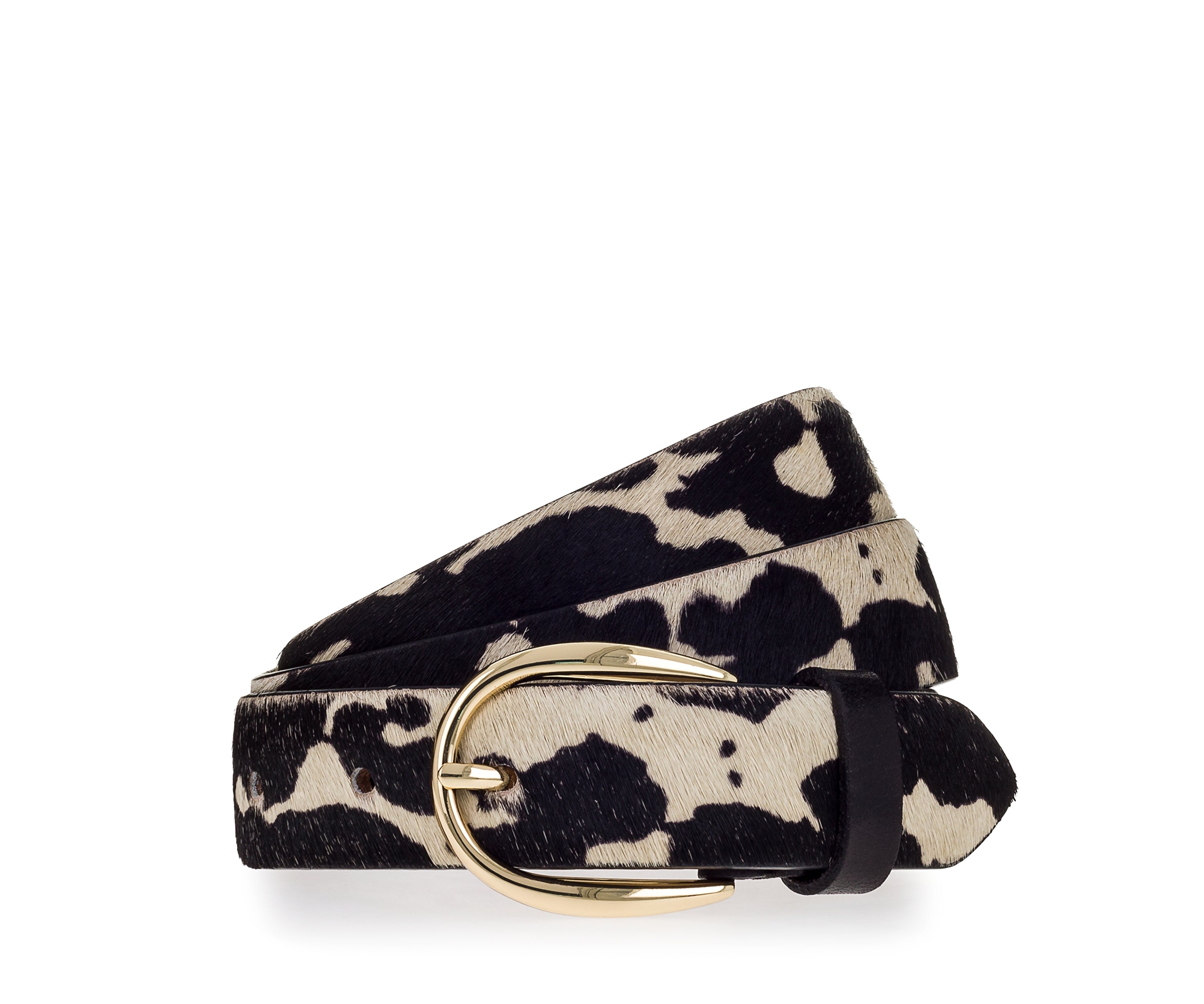 Vanzetti Gürtel Schwarz / Offwhite Mix
