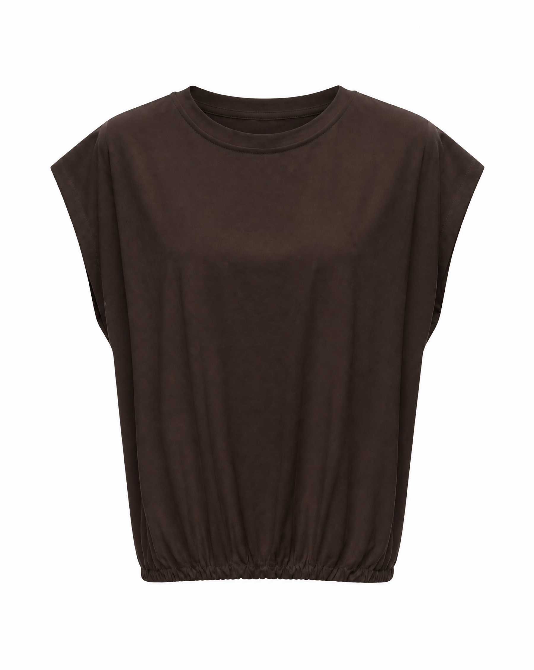 T-Shirt mit Ballonsaum