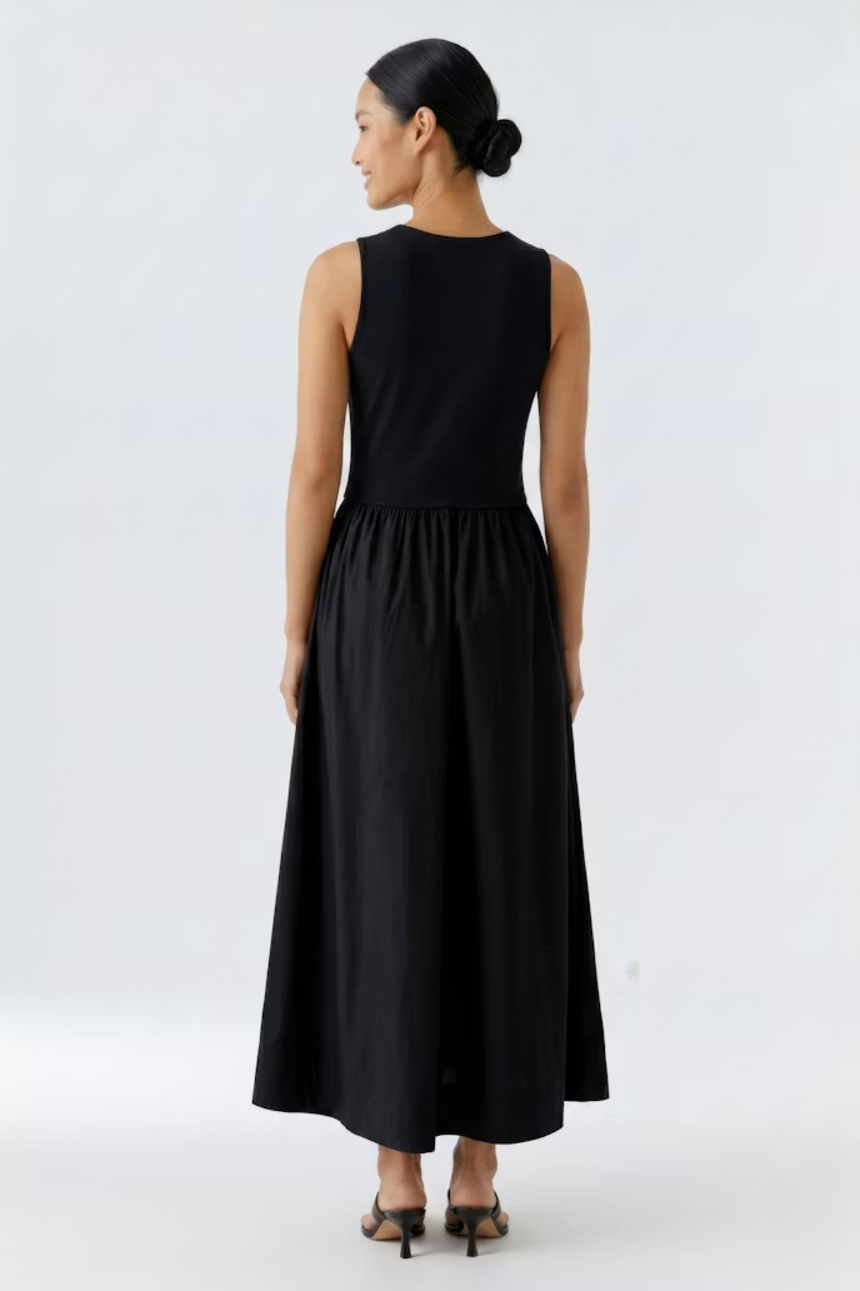Maxikleid im Patch