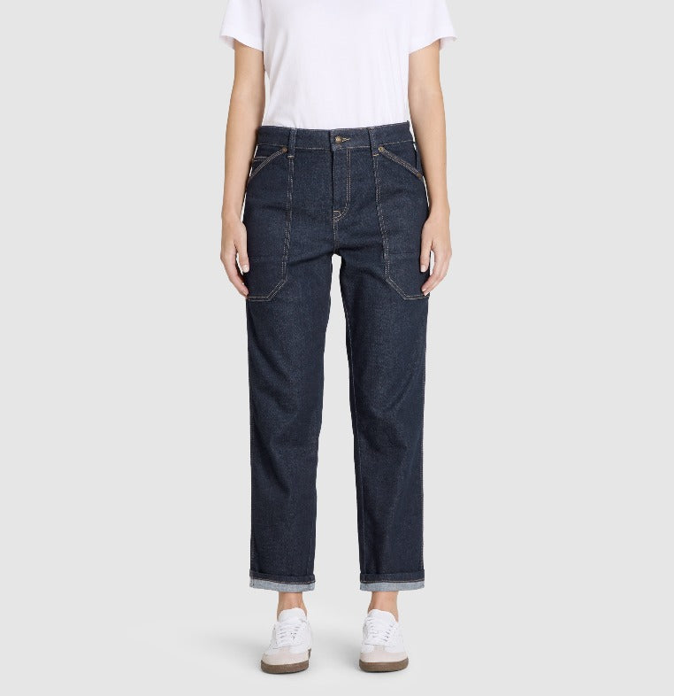 MAC Wide Leg Fashion Rinsed