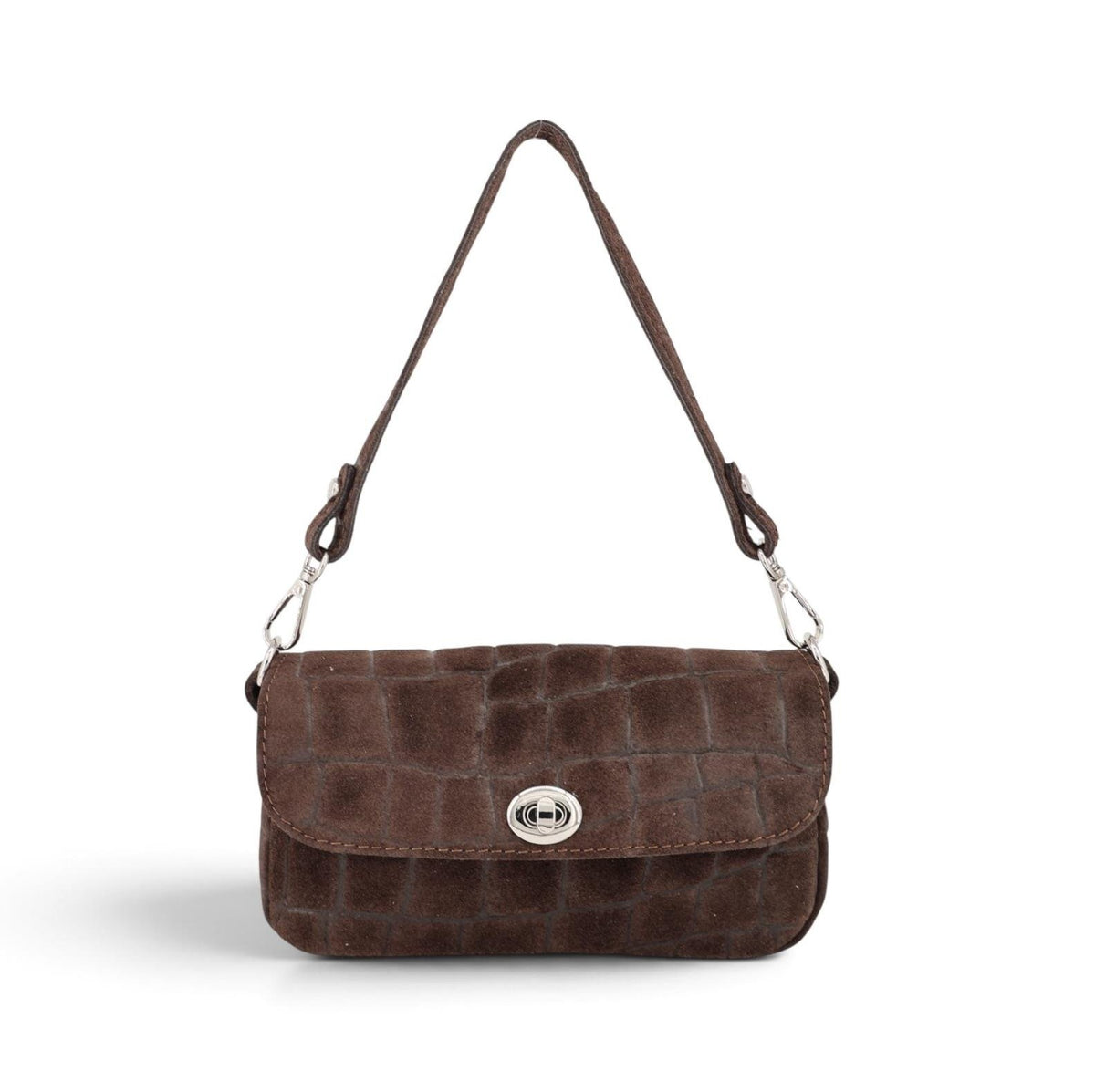 Tasche mit Krokoprägung