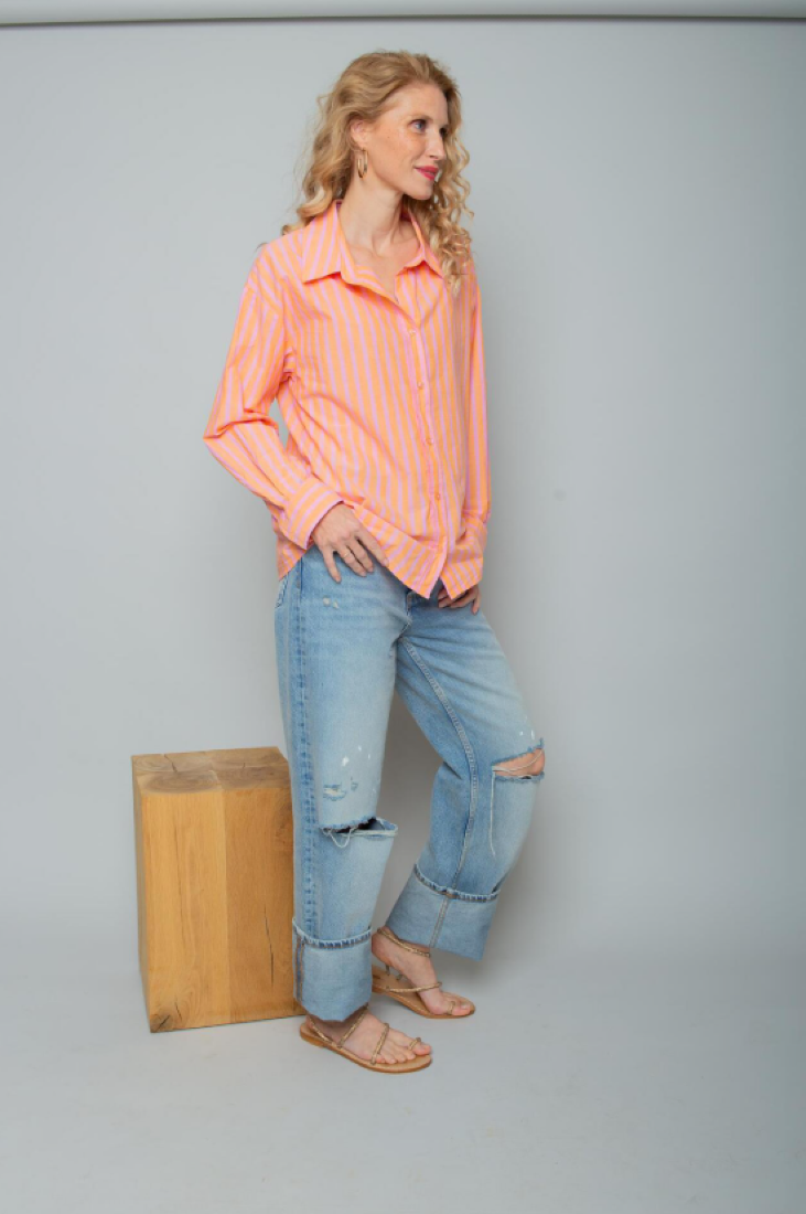 Emily Blusen Orange Pin