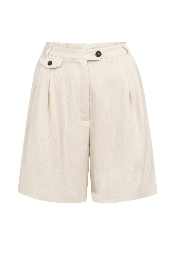 Bermudashorts aus Webstoff