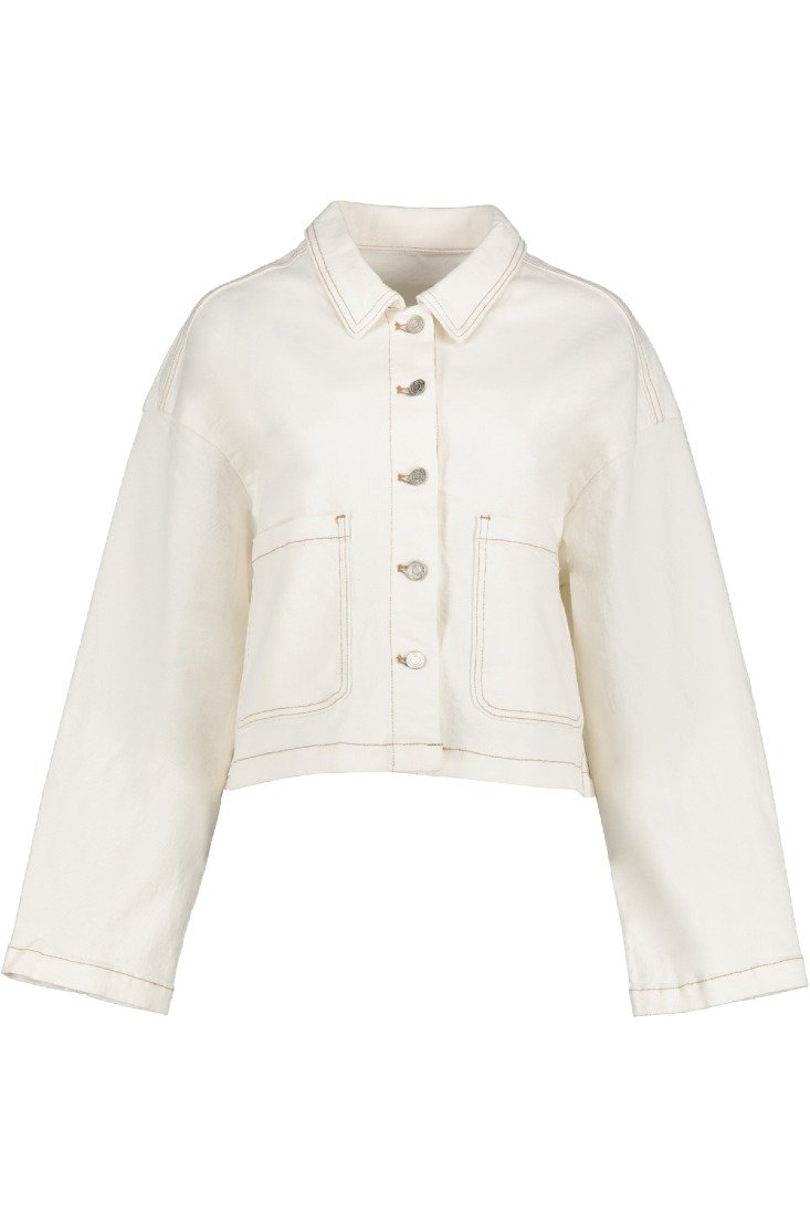Goose Flash Jeansjacken Beige