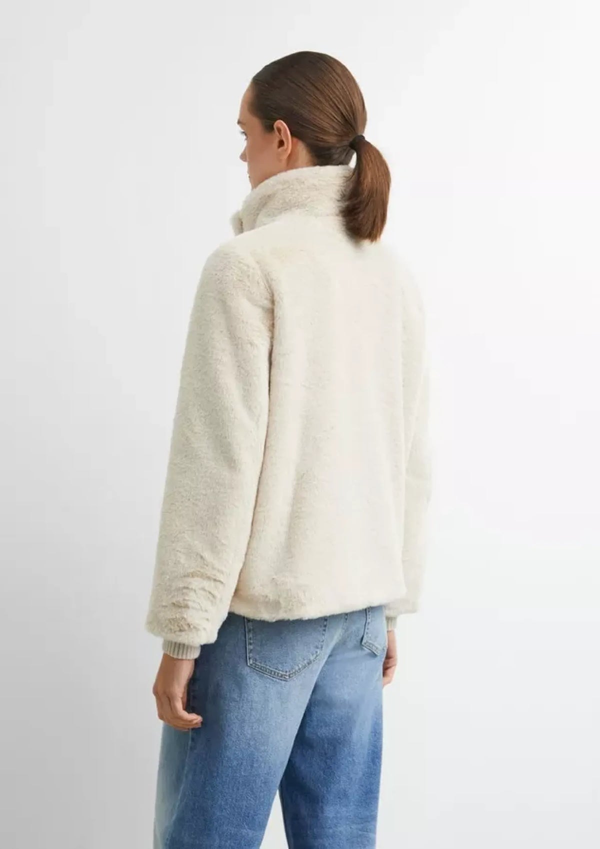 Flauschige Jacke